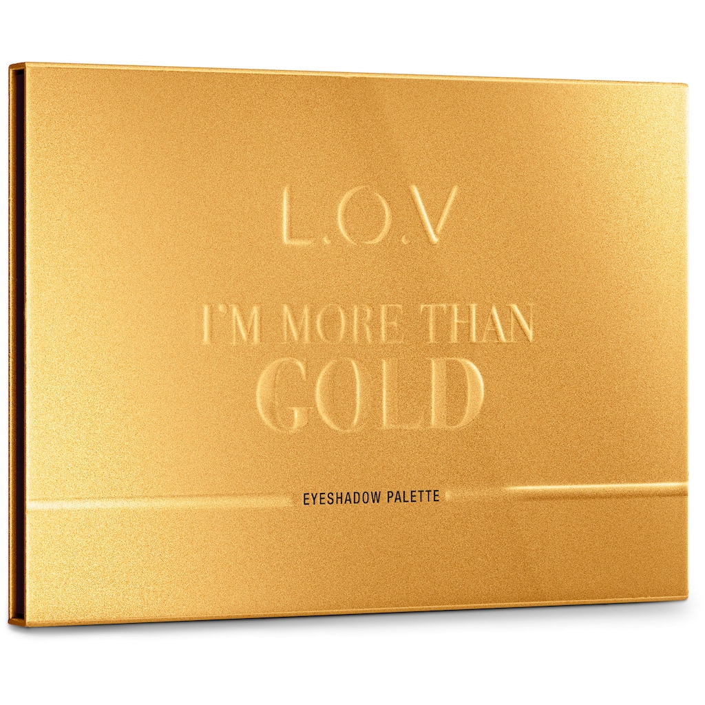 L.O.V Lidschatten-Palette »I´M MORE THAN GOLD«