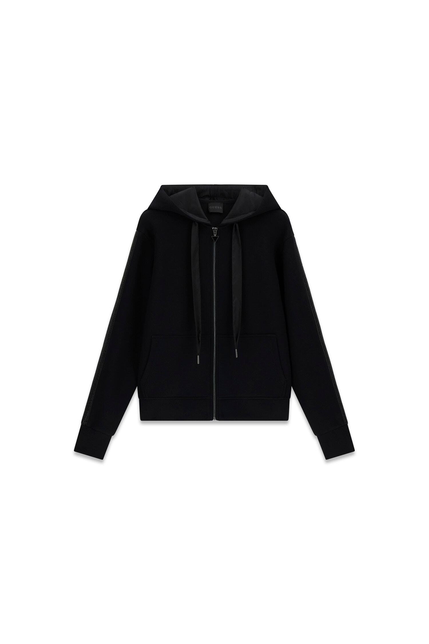 Guess Sweatjacke »NEW HOODED VICTOIRE SCUBA ZIP« mit Kapuze
