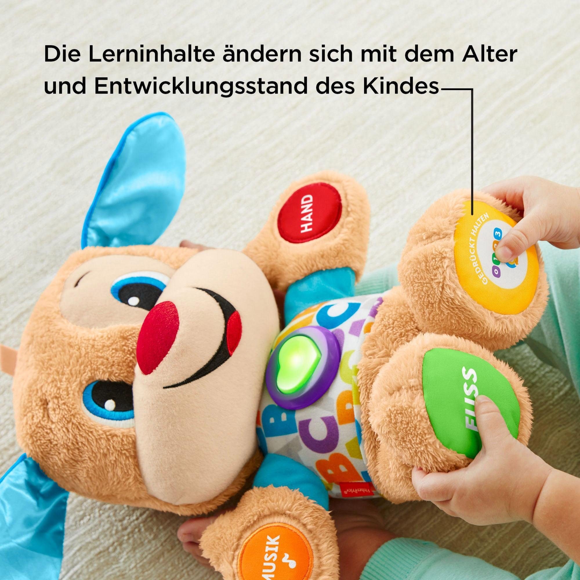 Fisher-Price® Kuscheltier »Lernspaß Hündchen«