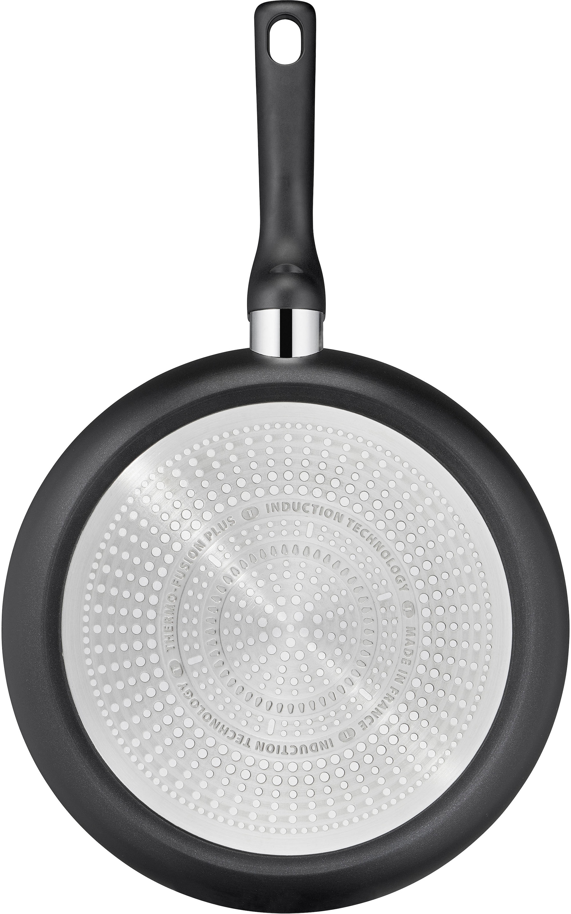 Tefal Bratpfanne »Hard Titanium Pro«, Aluminium, Antihaftversiegelung, Induktion, Temperaturanzeiger, Made In France
