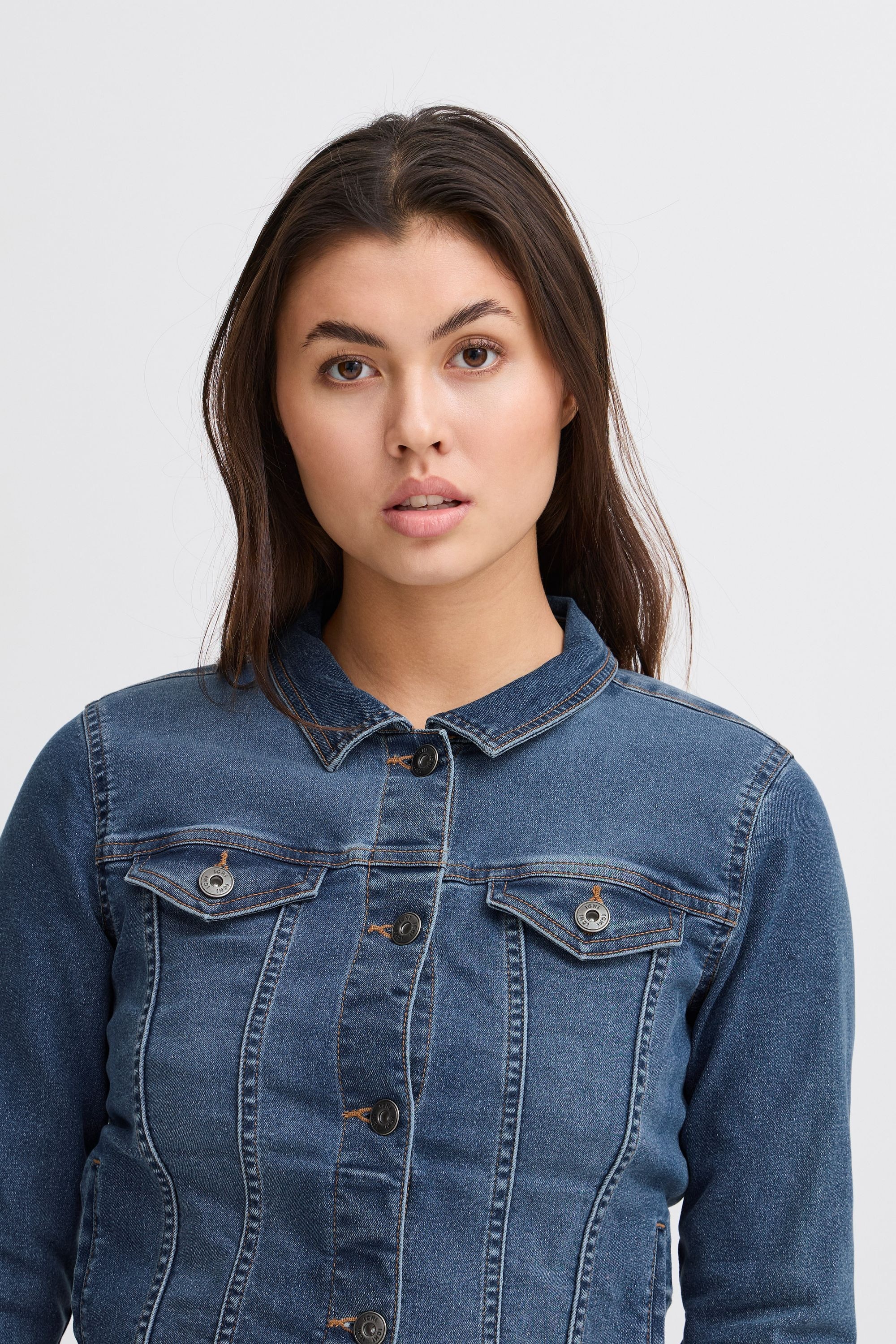 Ichi Jeansjacke »Jeansjacke IHBILLY JA«, ohne Kapuze