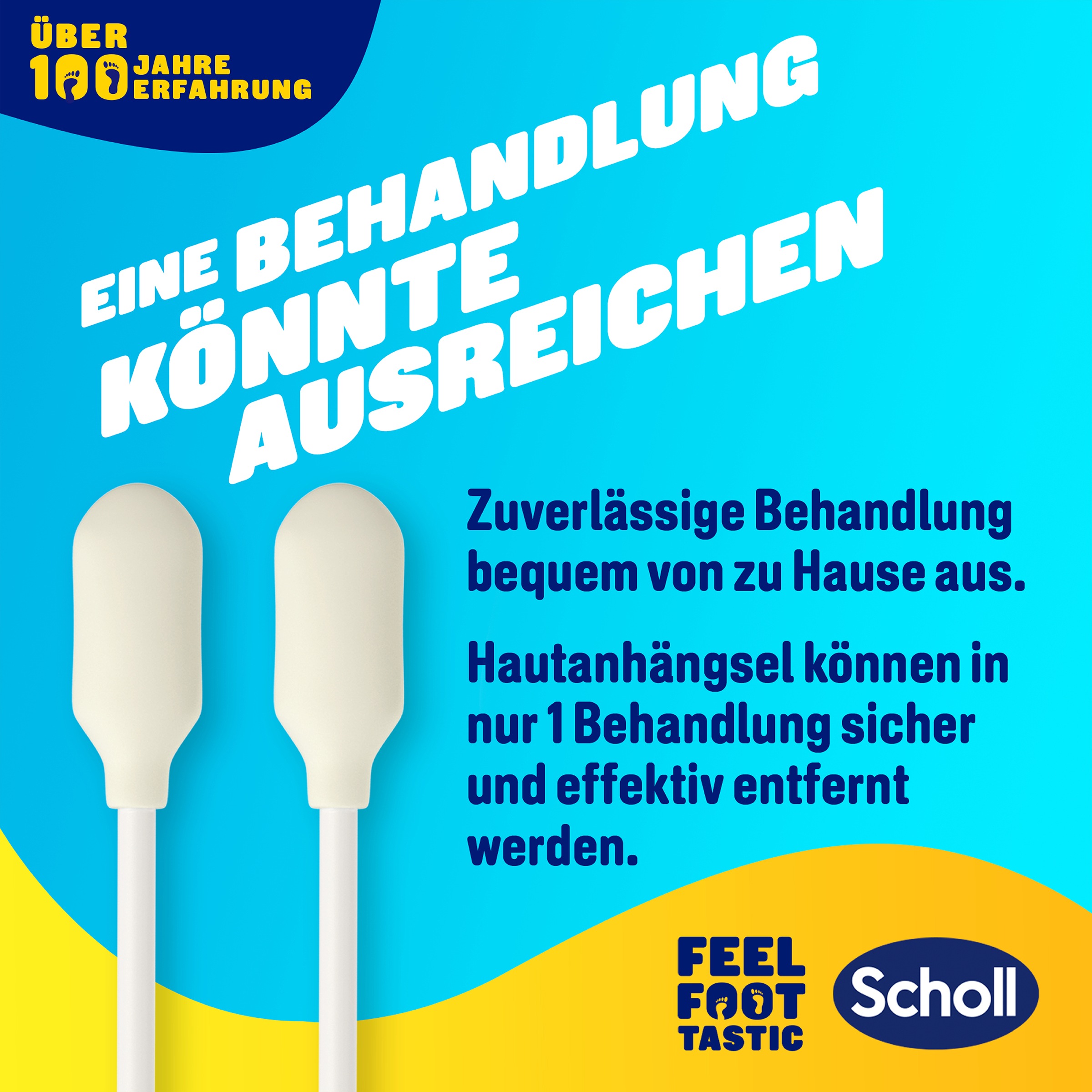 Scholl Warzen-Behandlungsstift »Freeze Away«, (Entfernt Stielwarzen in nur 1 Behandlung)