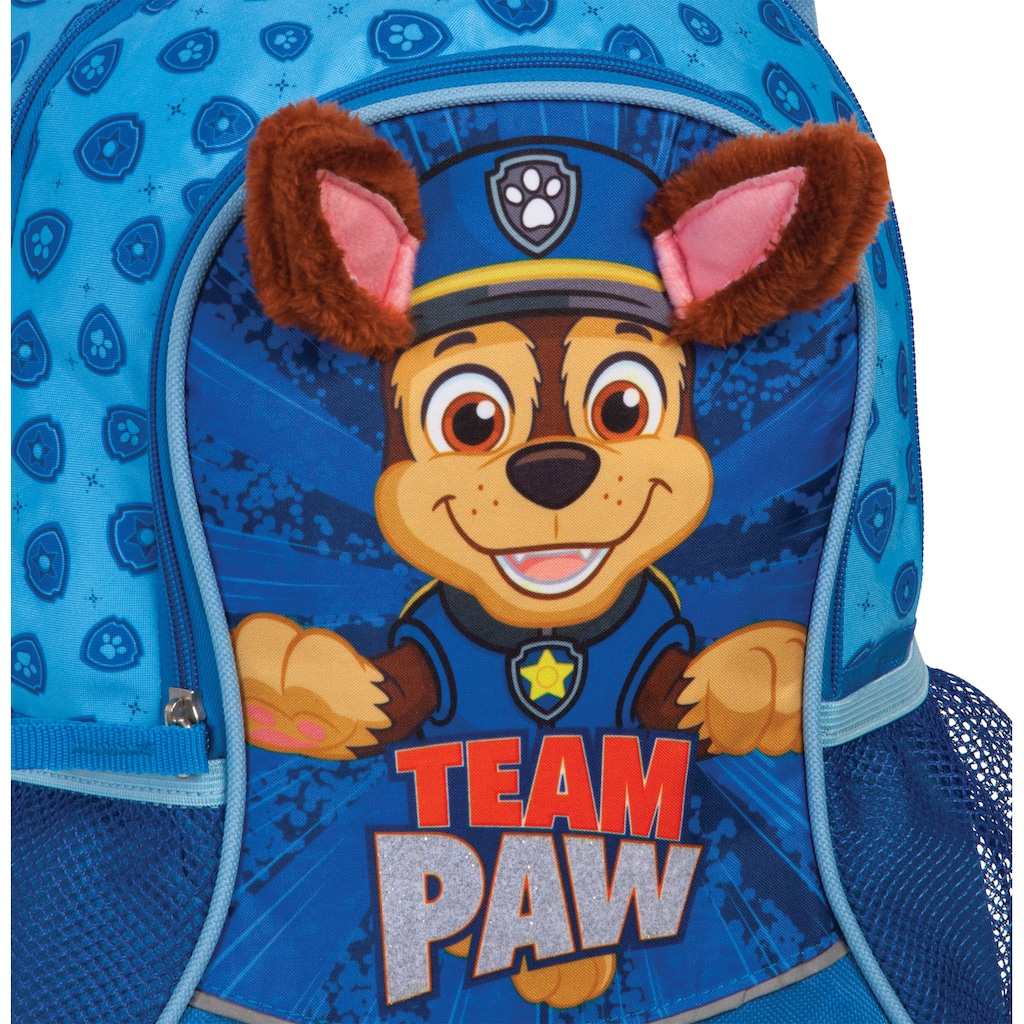 fabrizio® Kinderrucksack »Viacom Paw Patrol, marineblau«, reflektierende Streifen auf den Schultergurten-Floureszierende Flächen