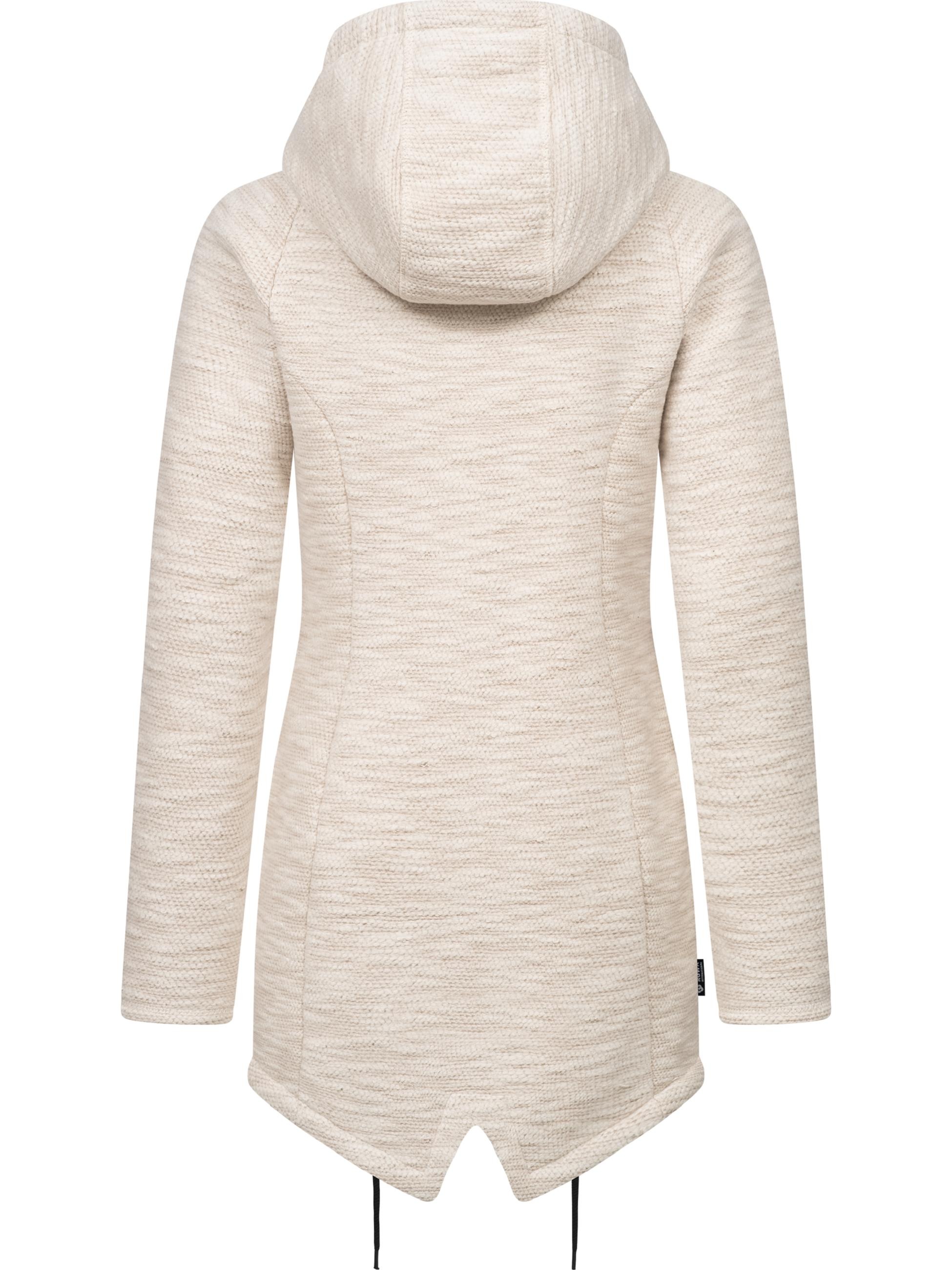 Ragwear Kapuzensweatjacke »Kapuzenstrickjacke Wingi Melange«