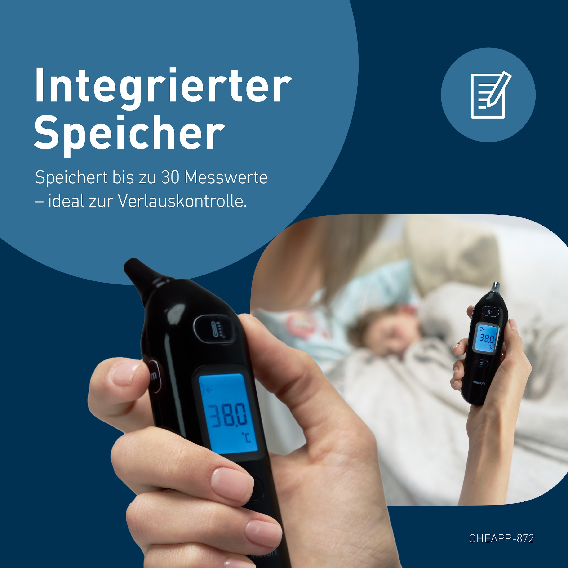 Omron Ohr-Fieberthermometer »Gentle Temp 533«