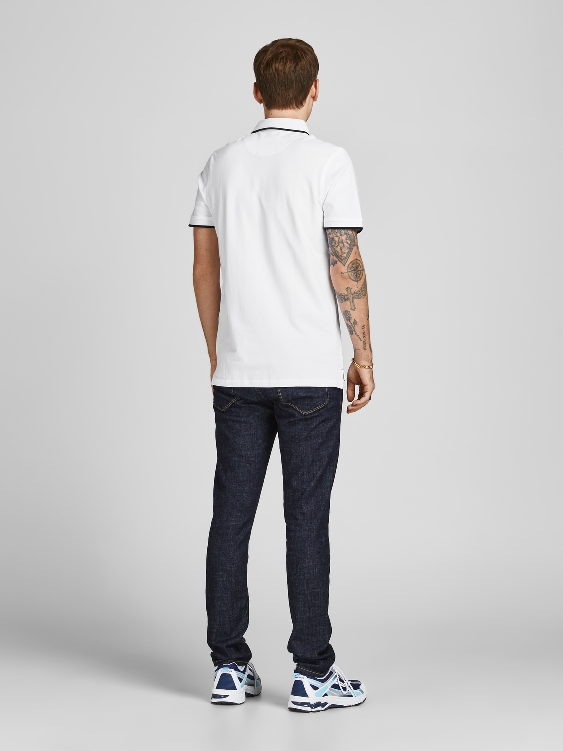 Jack & Jones Poloshirt »JJEPAULOS POLO SS 2PK MP NOOS«, (Packung, 2 tlg., 2er-Pack)
