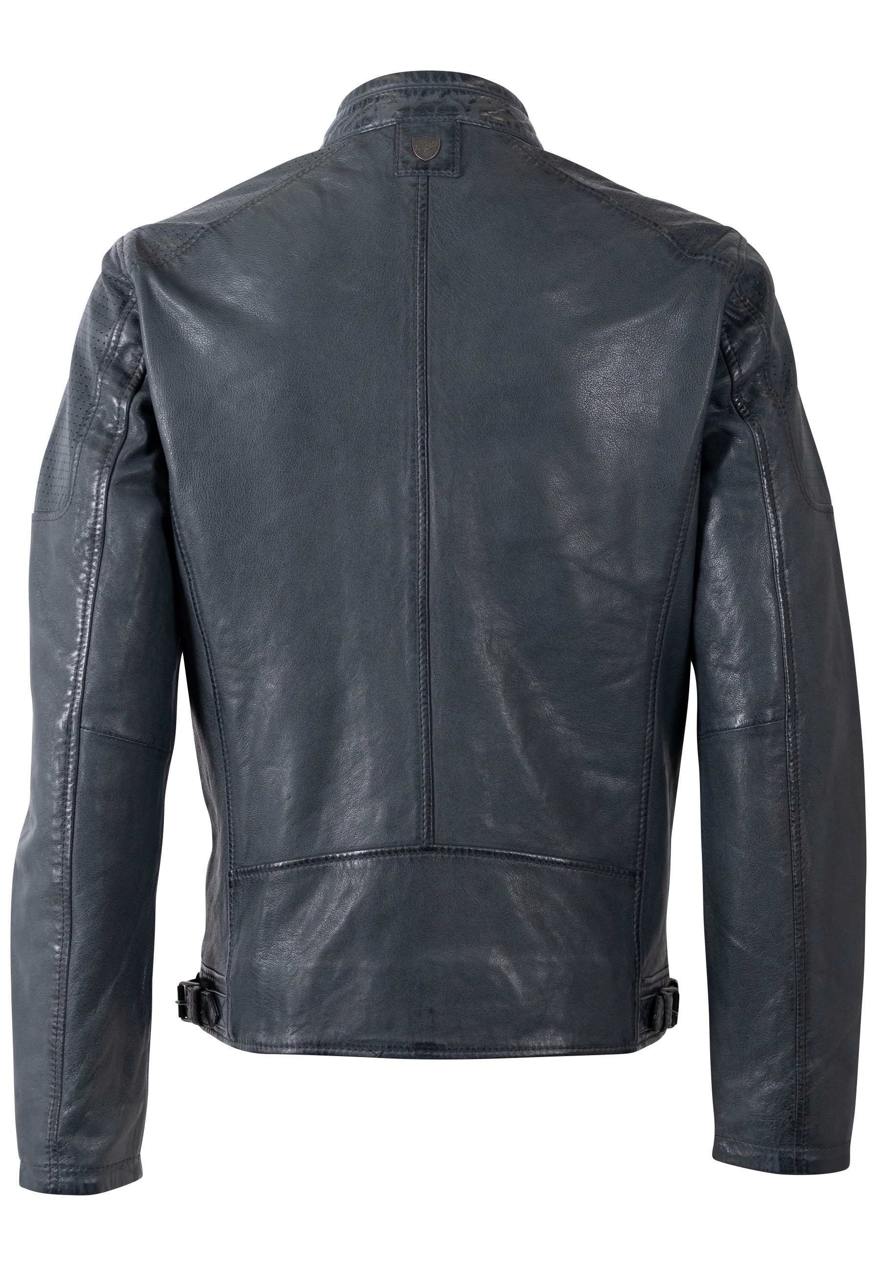 Mauritius Lederjacke »MMBroum« mit Bikerkragen