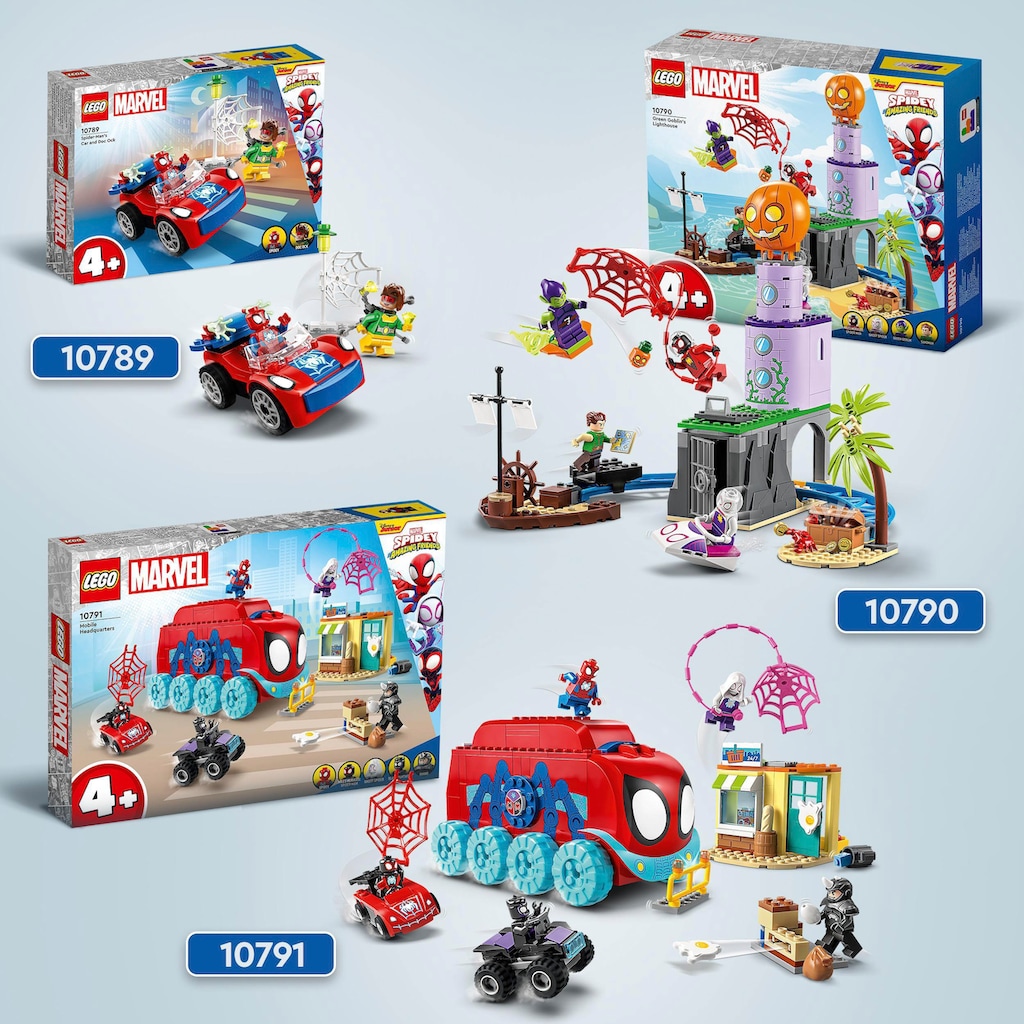 LEGO® Konstruktionsspielsteine »Spider-Mans Auto und Doc Ock (10789), LEGO® Marvel«, (48 St.)