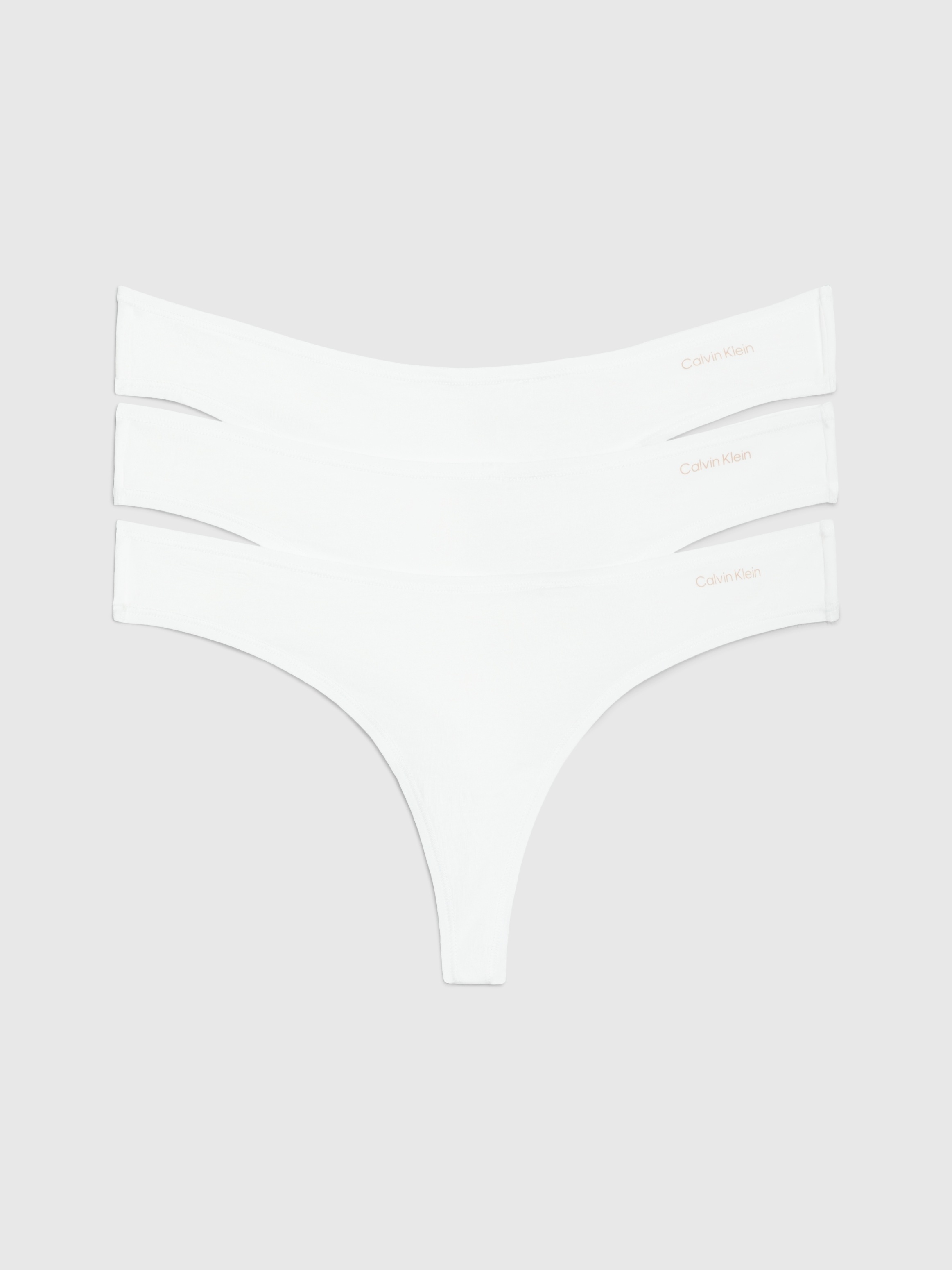 Calvin Klein Underwear Tanga »3 PACK THONG (LOW-RISE)«, (Packung, 3 St., 3er-Pack), mit Markenlabel