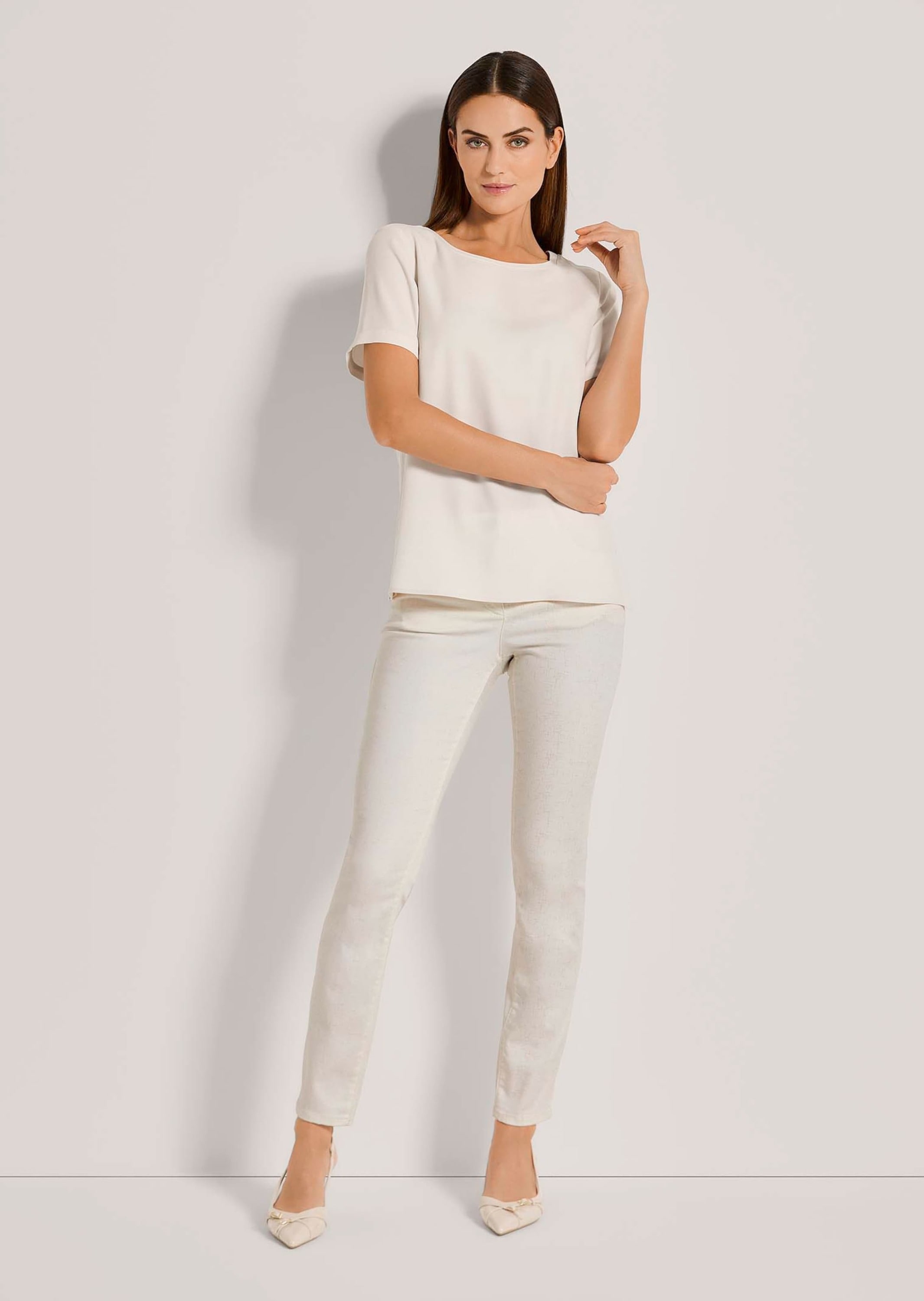 MADELEINE Kurzarmshirt »Shirt Rundhals-Shirt mit kurzen Ärmeln«