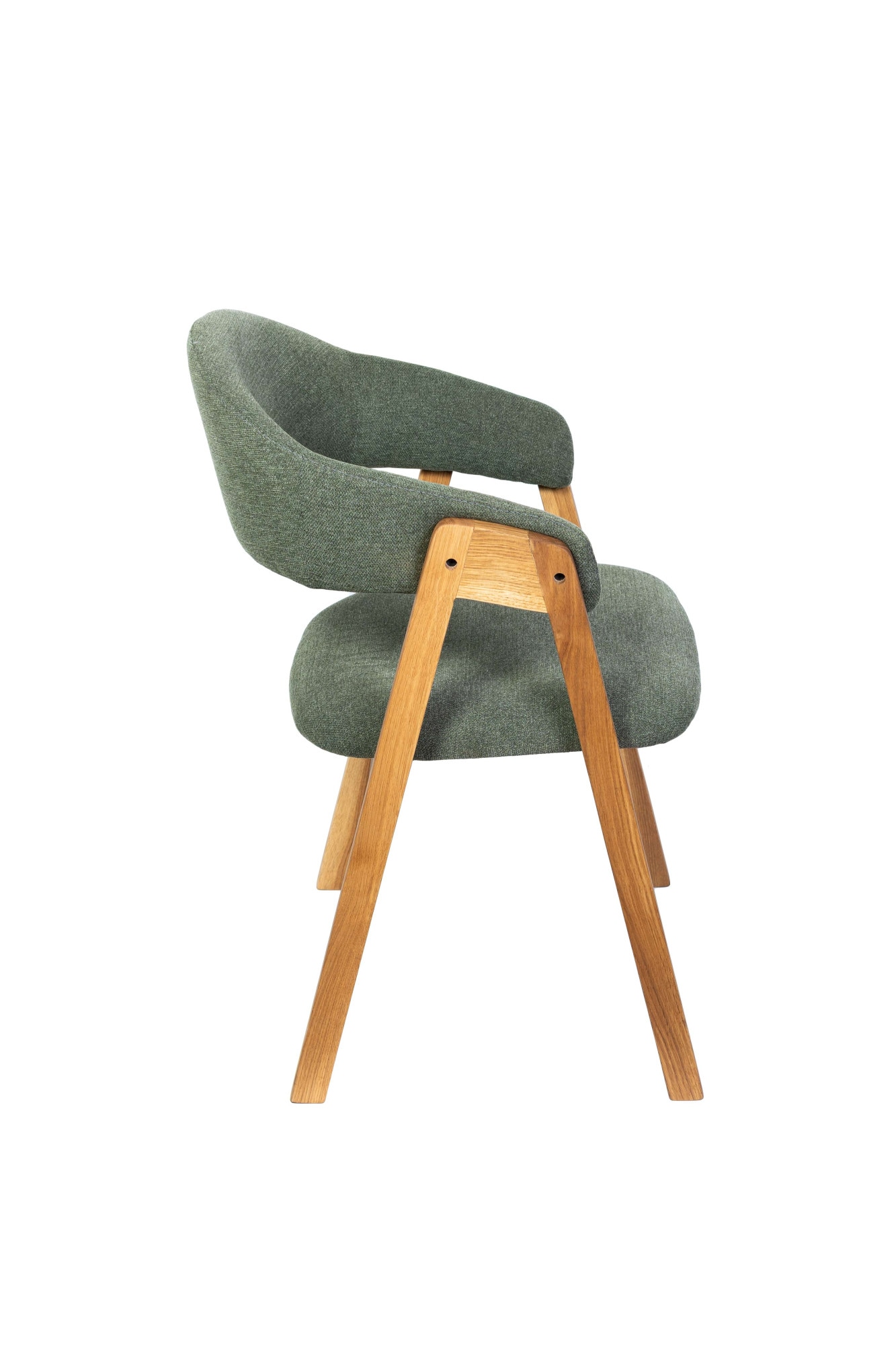 OTTO home Armlehnstuhl »Arco Polsterstuhl, Esszimmerstuhl, Küchenstuhl, 4-Fußstuhl« () 2 Stk.Bequem und stilvoll. Gepolstert. Massivholzbeine