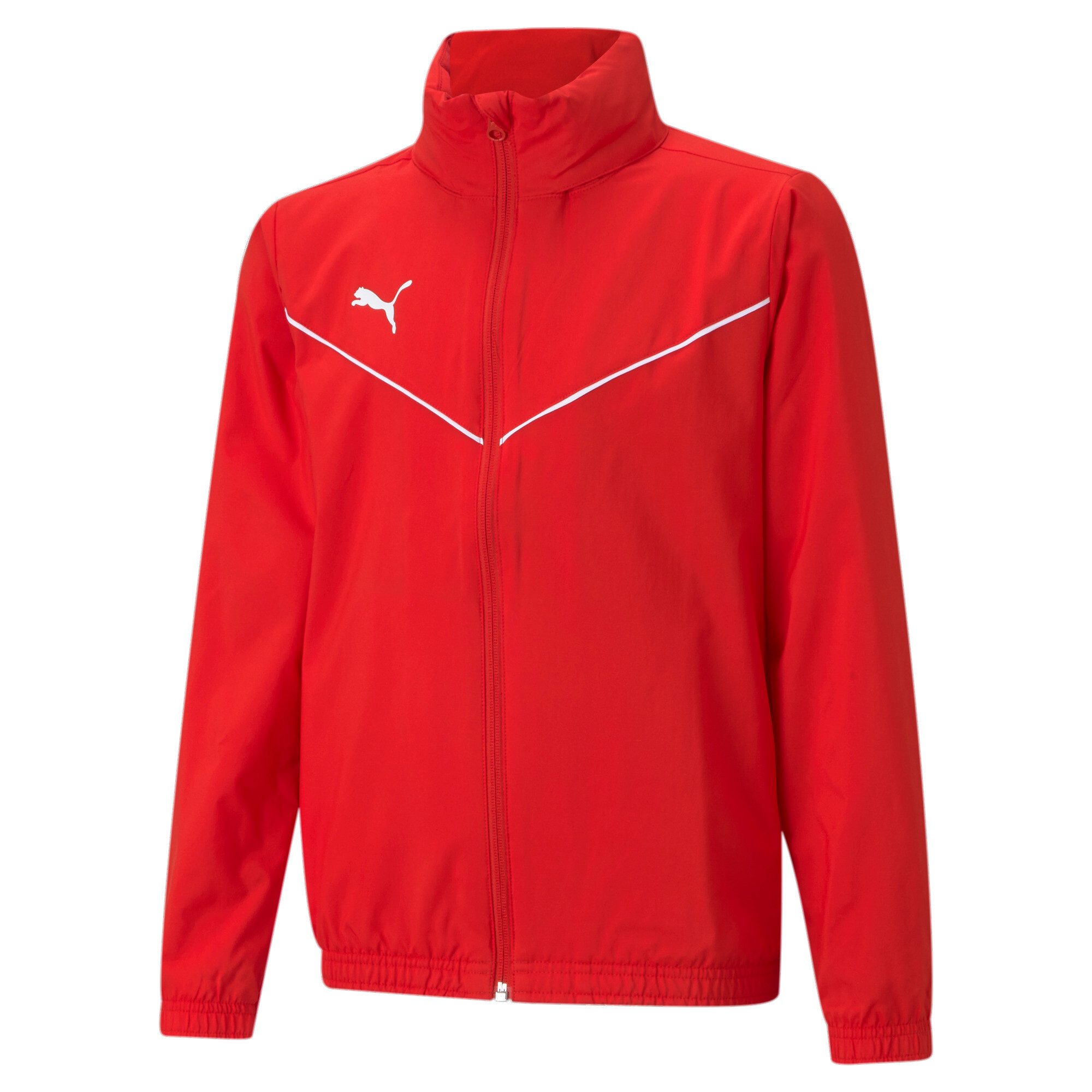 PUMA Windbreaker »TEAMRISE ALL WEATHER JKT JR« mit Kapuze sportlicher Stil, mit Kapuze, mit Reißverschlusstasche, Regular Fit