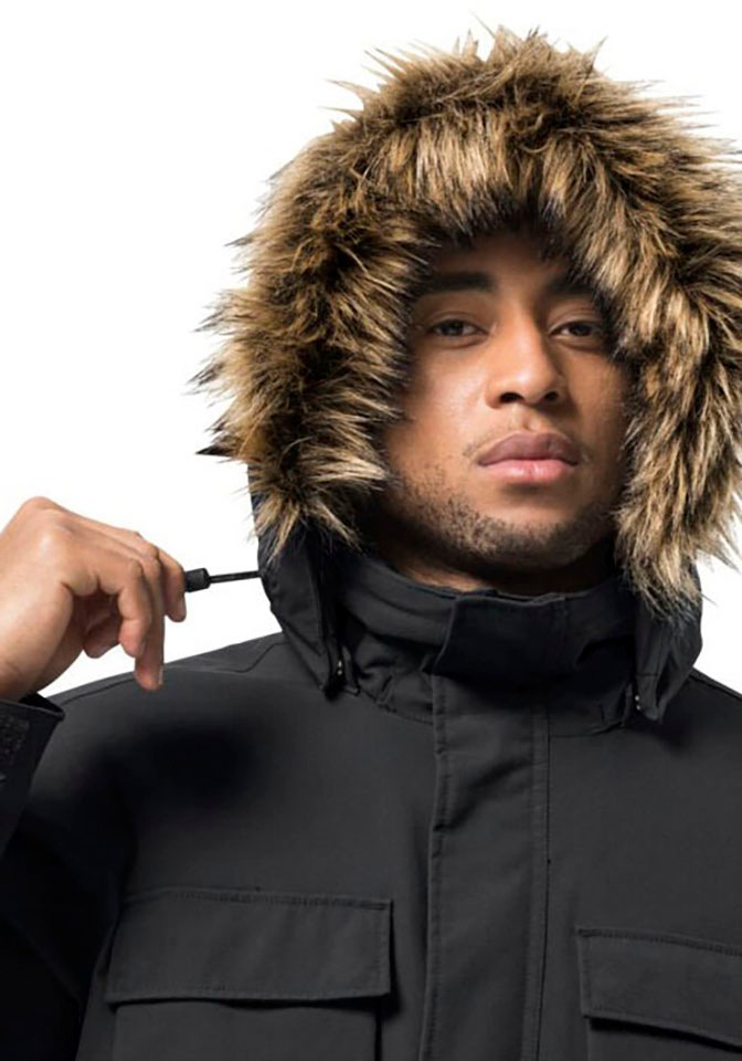Jack Wolfskin Funktionsmantel »GLACIER CANYON PARKA«, Gewicht: 1510g (Größe M)