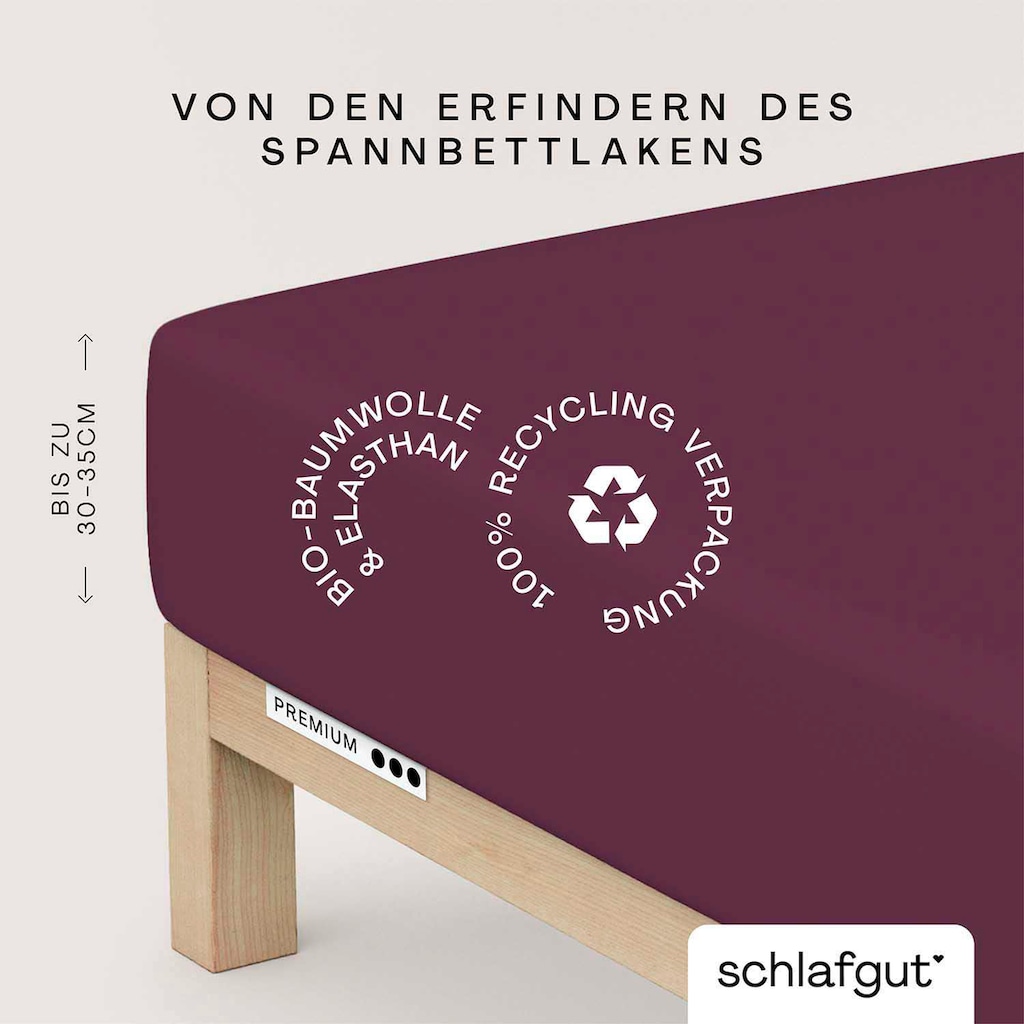 Schlafgut Spannbettlaken »Premium«