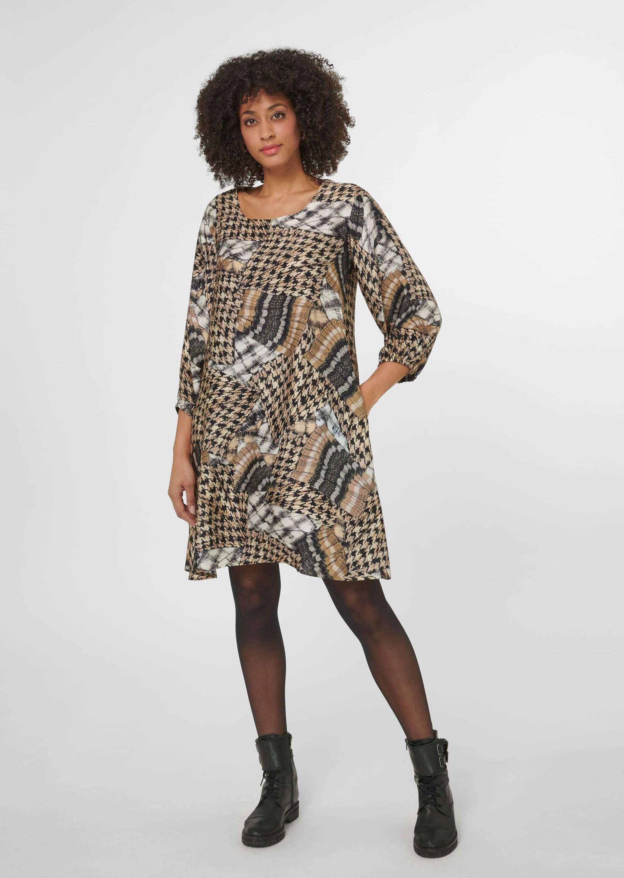 MADELEINE Sommerkleid »Kleid Bedrucktes Kleid in modischer A-Linie«