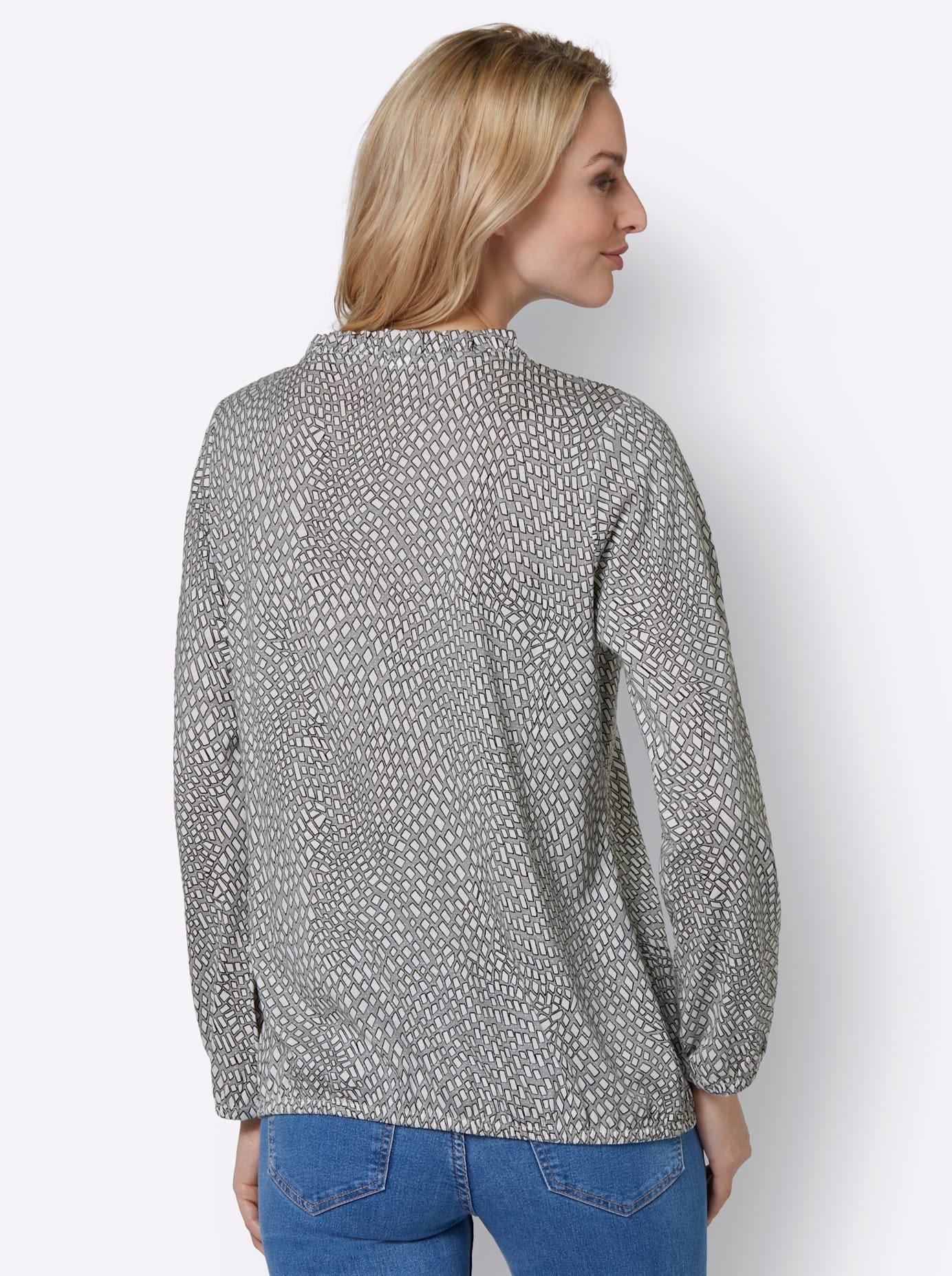Inspirationen Langarmshirt »Druck-Shirt«, (1 tlg.)