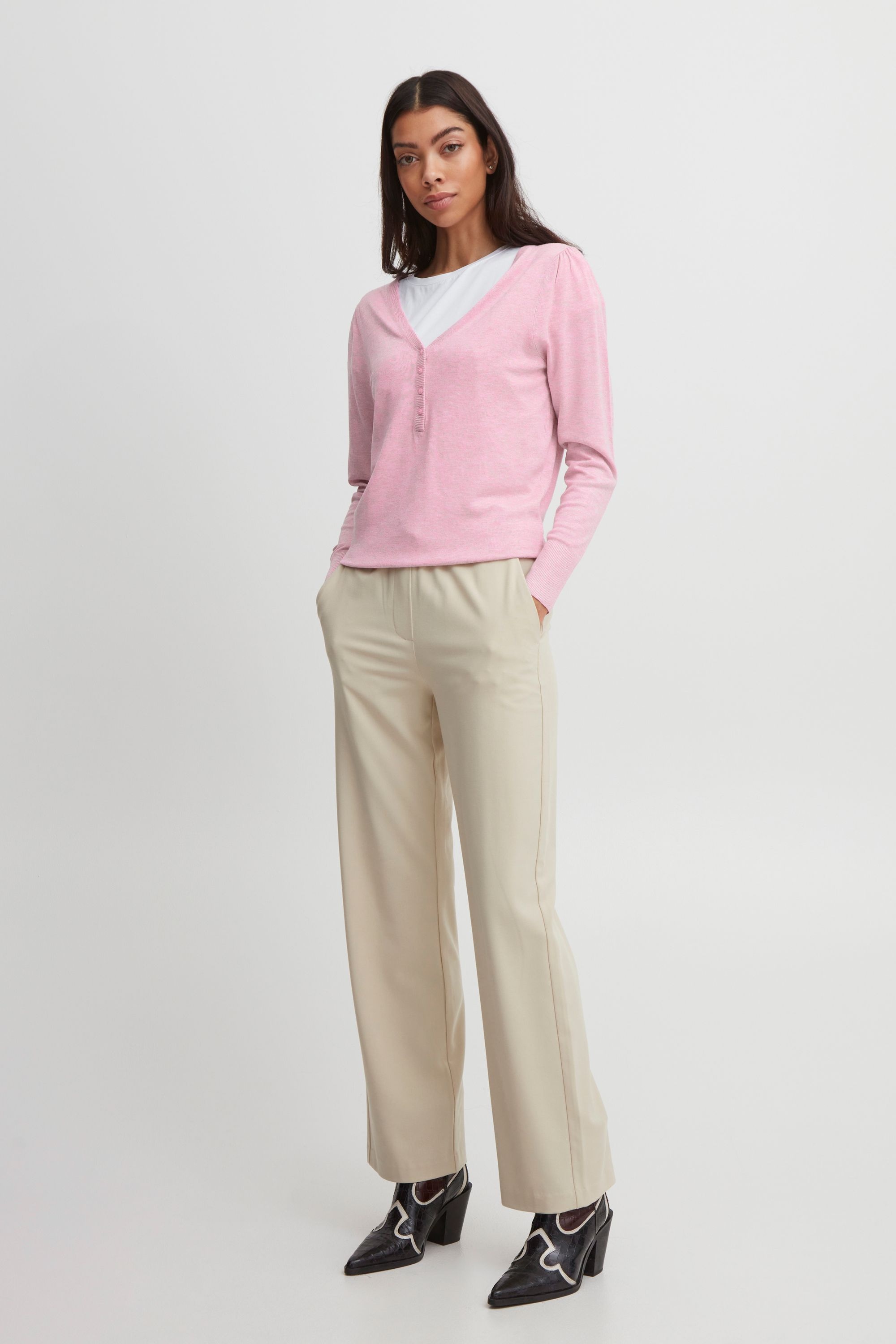 b.young Strickfleece-Pullover »Strickpullover BYMmpimba«