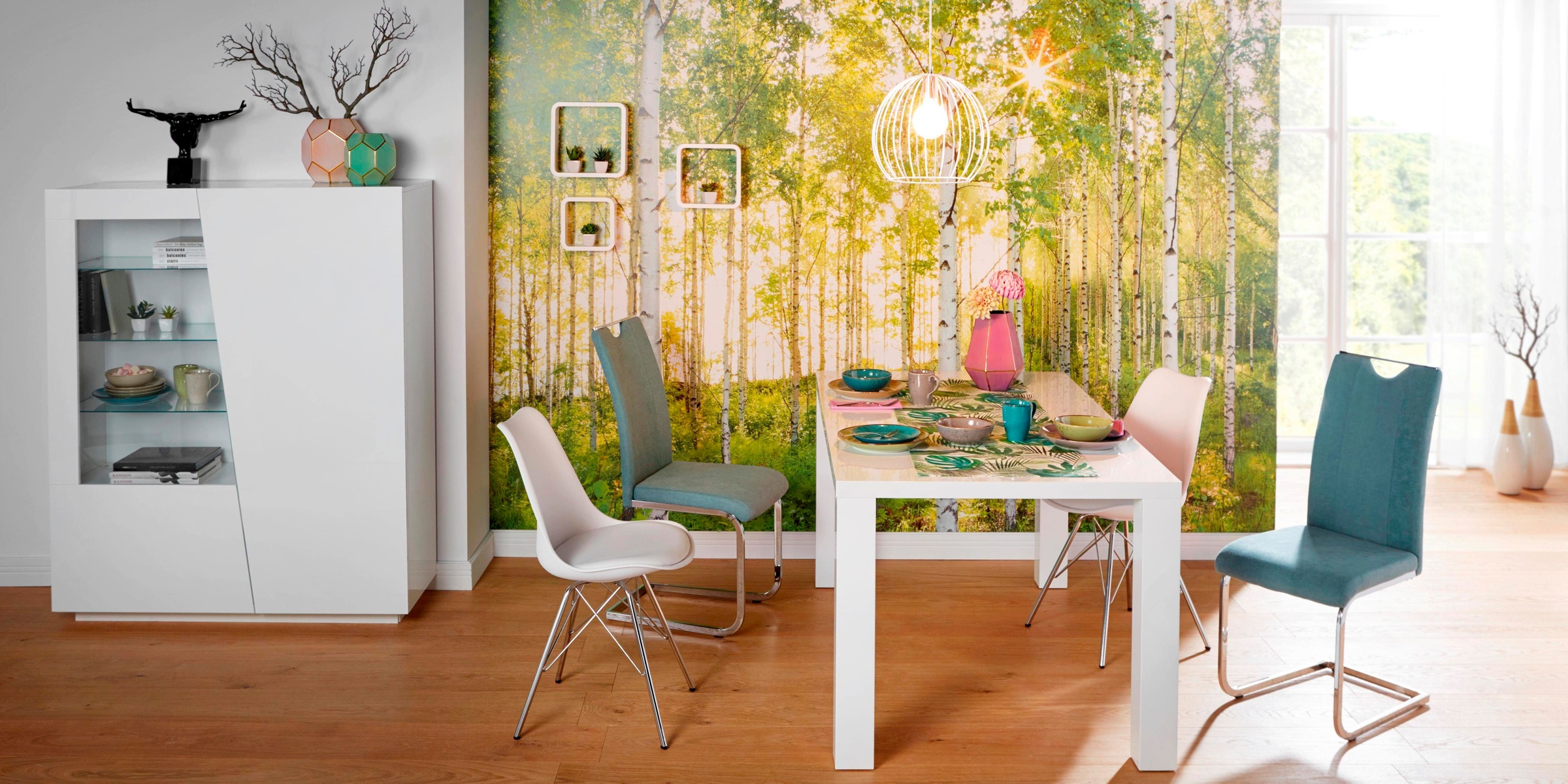 Komar Fototapete »Sunday - Größe 368 x 254 cm«, bedruckt, Wohnzimmer, Schlafzimmer