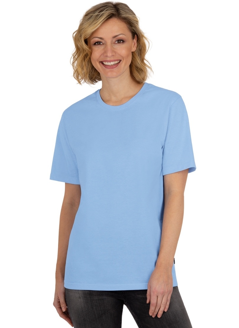 Trigema T-Shirt »TRIGEMA T-Shirt OTTO bestellen DELUXE Baumwolle« im Shop Online