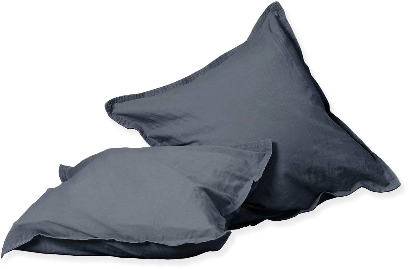 Primera Kissenbezüge »Kissenbezüge »Stone Washed«, Primera (2 Stück)«, (2 St.), mit Stone-Washed Optik