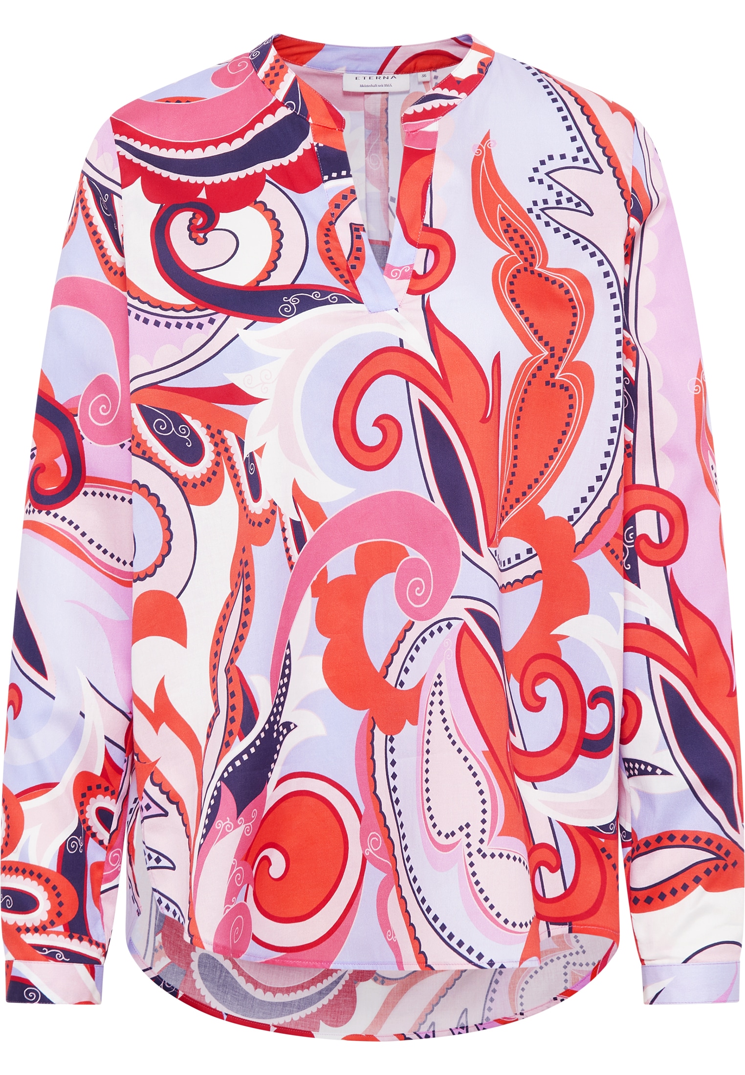 Eterna Longbluse »LOOSE FIT«, EASY IRON (bügelleicht)