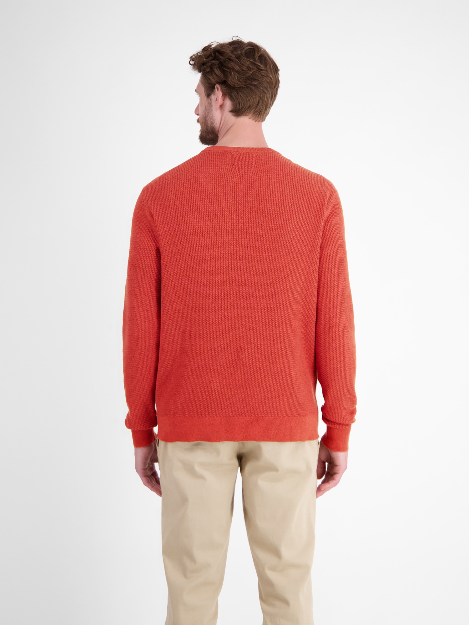 LERROS Strickpullover »LERROS Herren Strickpullover in Strukturqualität«