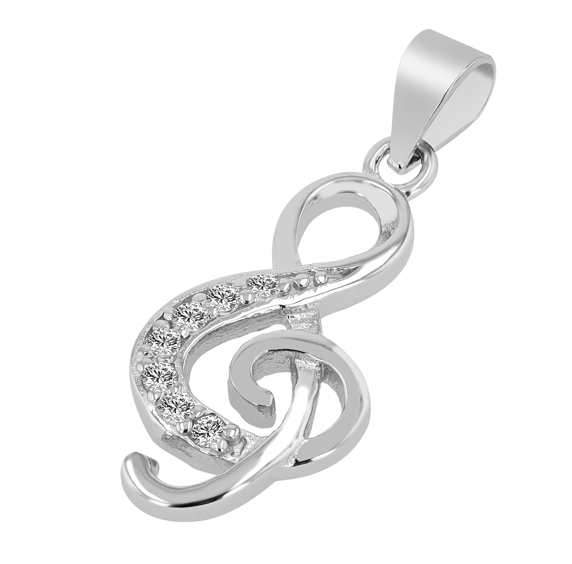 Adelia´s Kettenanhänger »Damen Anhänger aus 925 Silber mit Zirkonia«