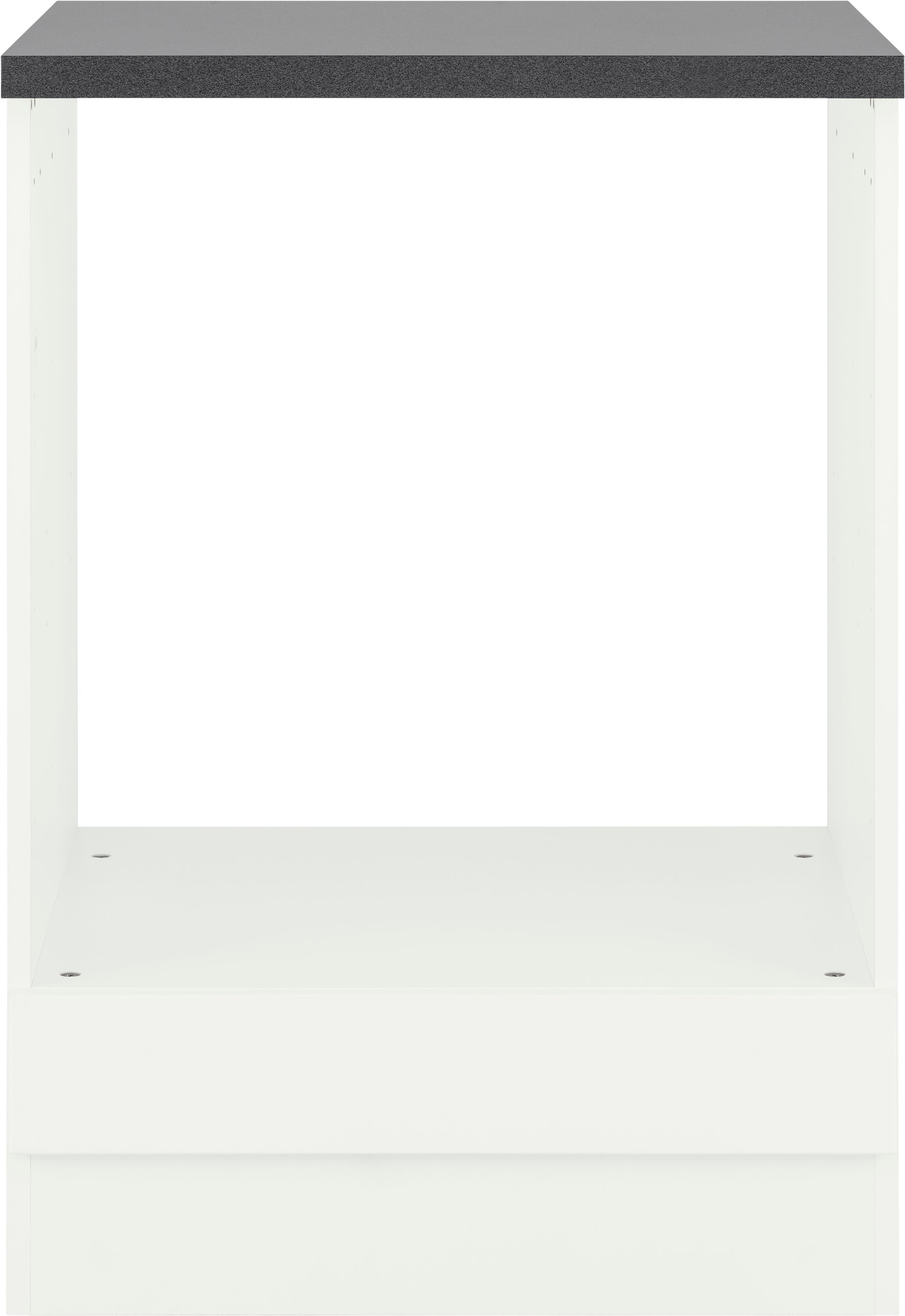 HELD MÖBEL Herdumbauschrank »Virginia«, 85 cm hoch, 60 cm breit, Nische für Ofen B/H/T: 56/59/55 cm
