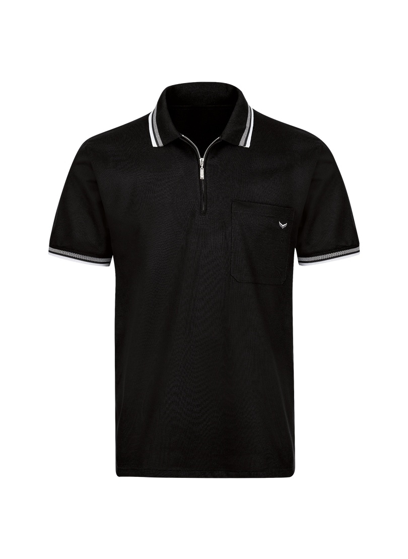 Trigema Poloshirt »TRIGEMA Poloshirt mit Reißverschluss«, (1 tlg.)
