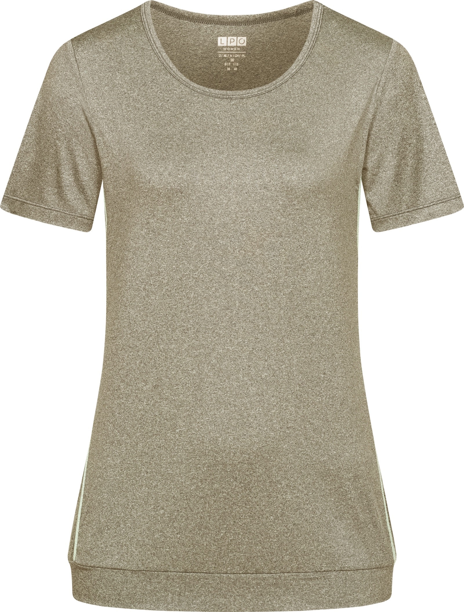 DEPROC Active Funktionsshirt »KITIMAT WOMEN« Funktionsshirt in Melangeoptik