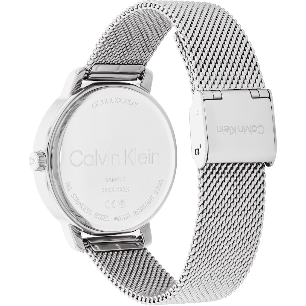Calvin Klein Multifunktionsuhr »MINIMALISTIC 
MULTI MESH, 25200180«