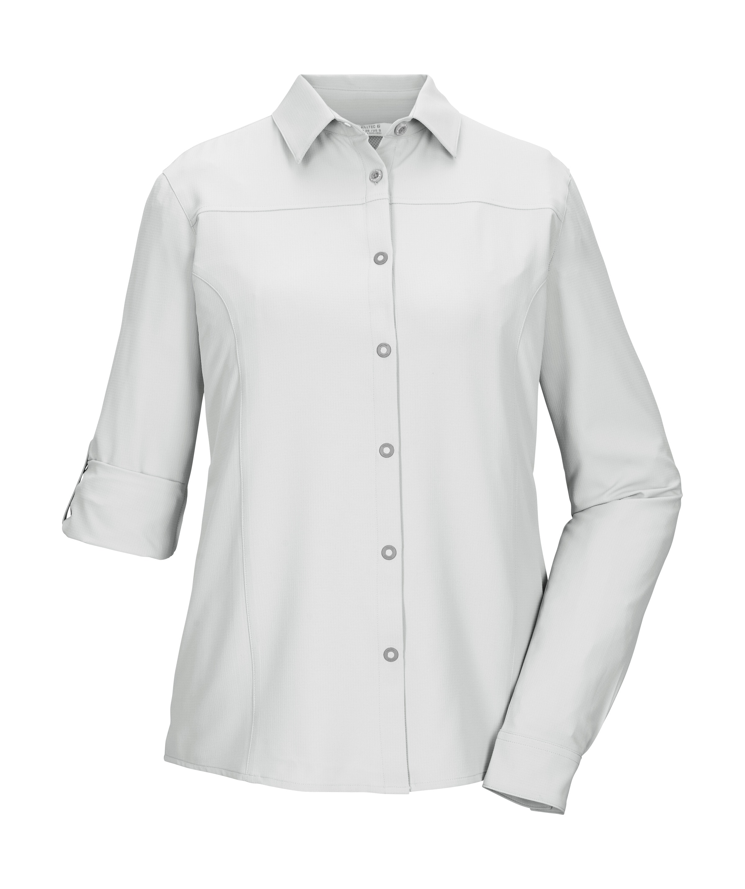 Killtec Funktionshemd »KOS 61 WMN WVN SHRT« Schnelltrocknende, krempelbare Damen Funktionsbluse