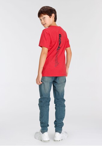 Bench. T-Shirt »Basic«, mit Rückendruck und in melierter Qualität kaufen