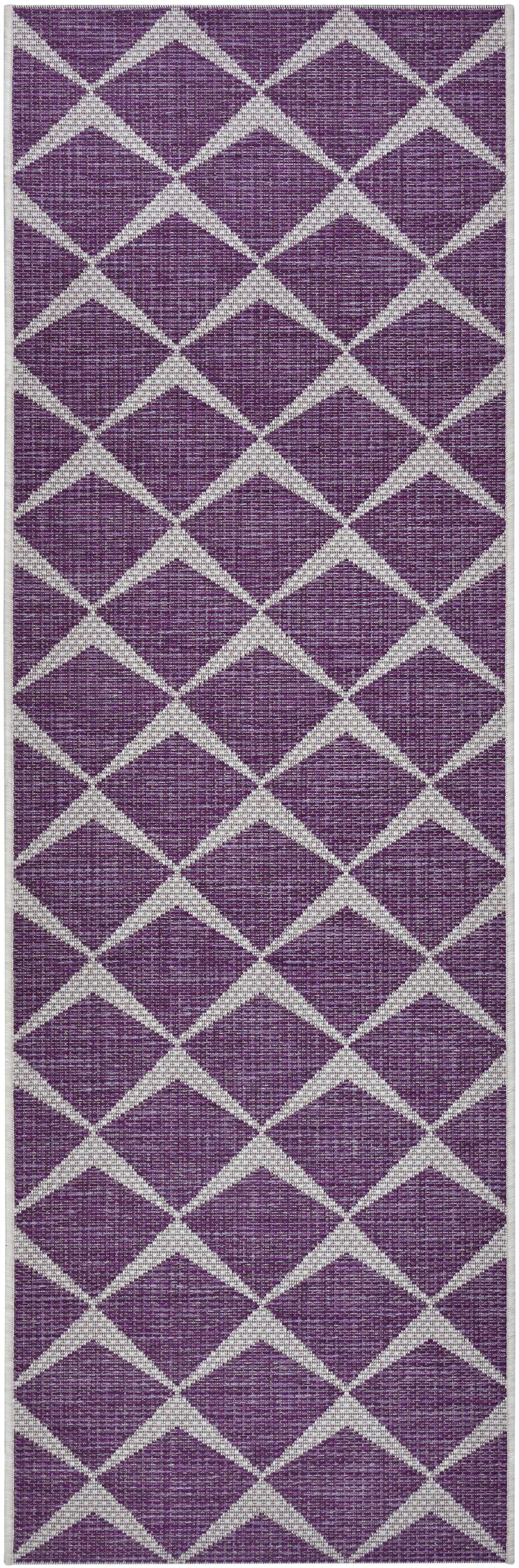 NORTHRUGS Läufer »Escala«, rechteckig, 4 mm Höhe, Flachgewebe Fischgrät Design, gekettelt, Robust, Pflegeleicht