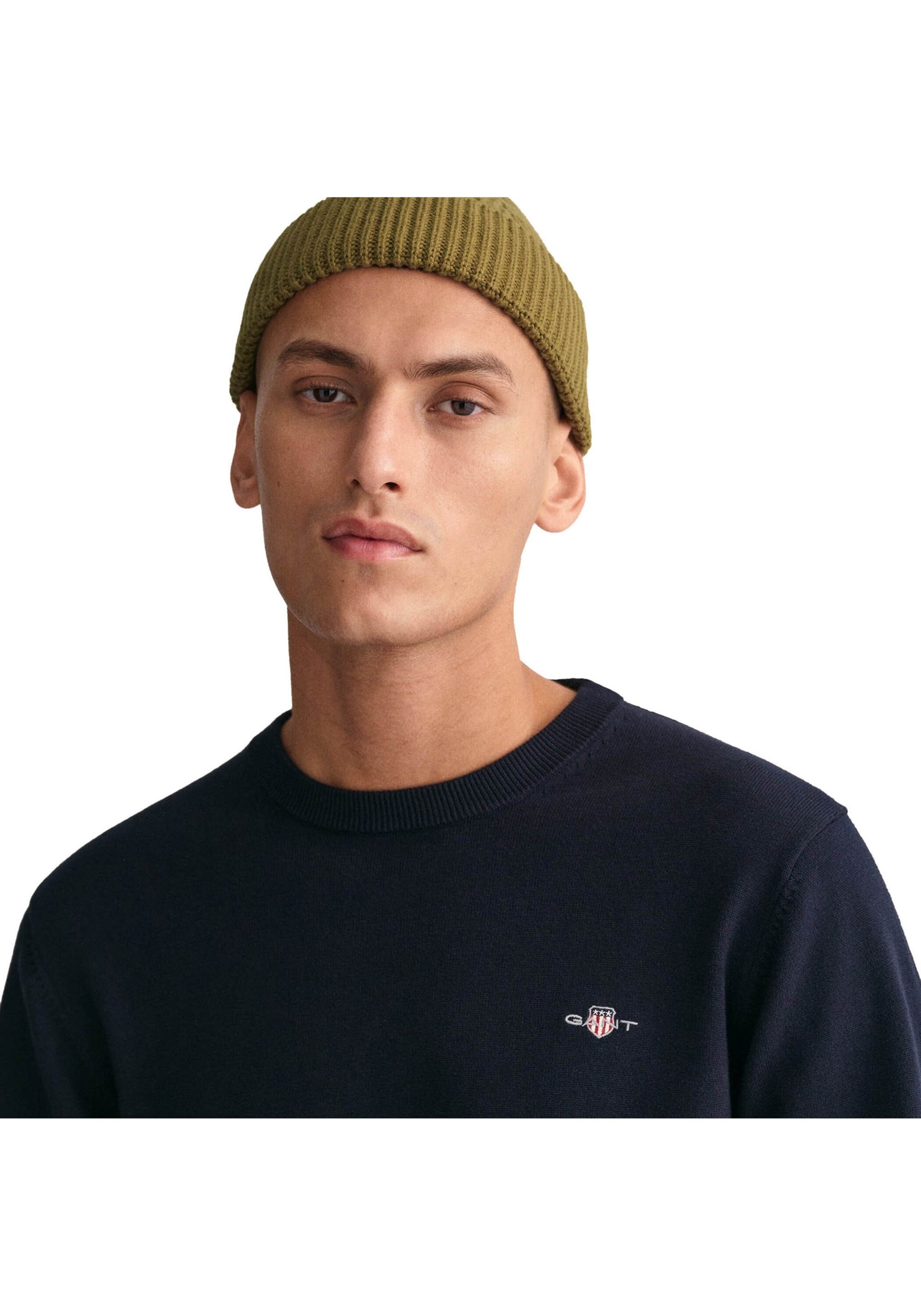Gant Sweater »Strickpullover CLASSIC COTTON C-NECK«