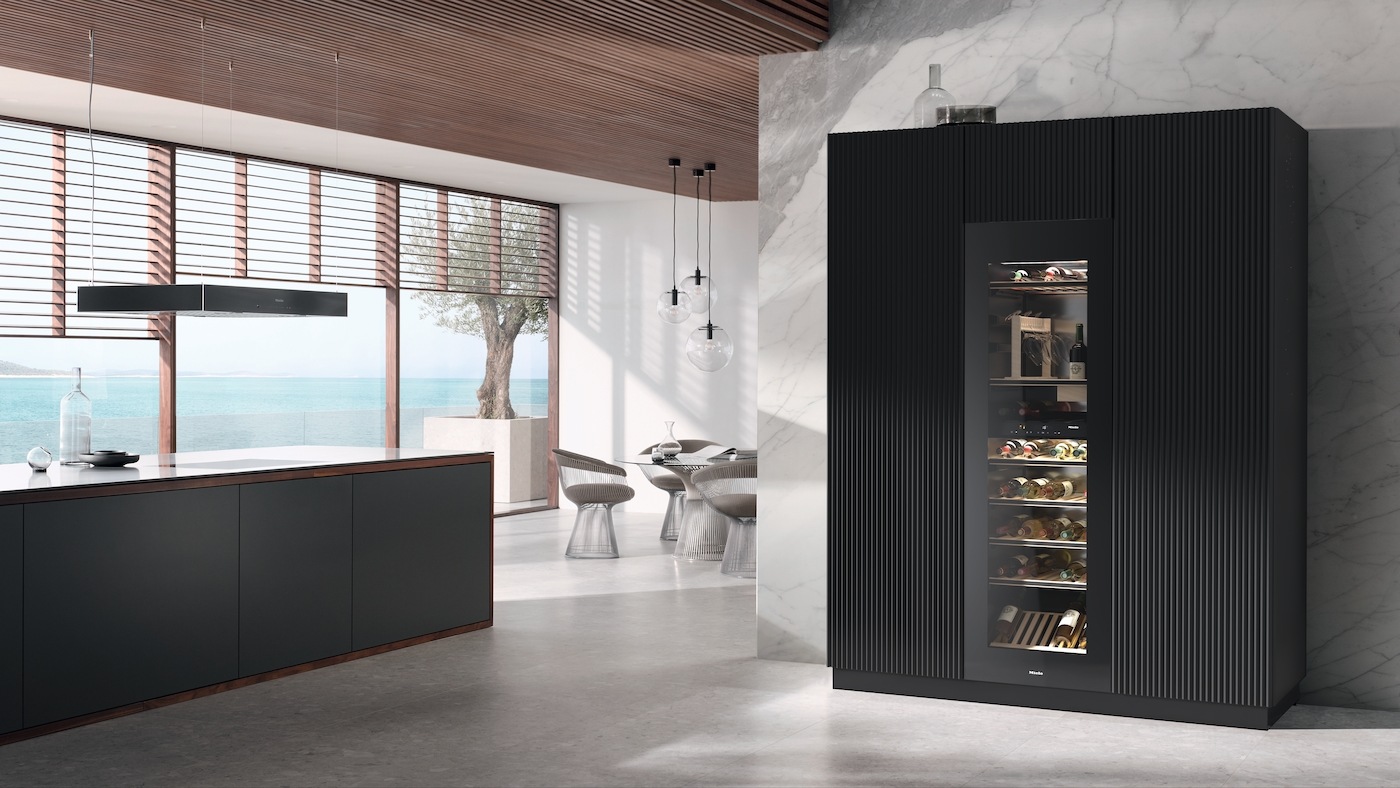 Miele Einbauweintemperierschrank »KWT 6722 iGS-1 Glastür«, für 83 St. Standardflaschen á 075l
