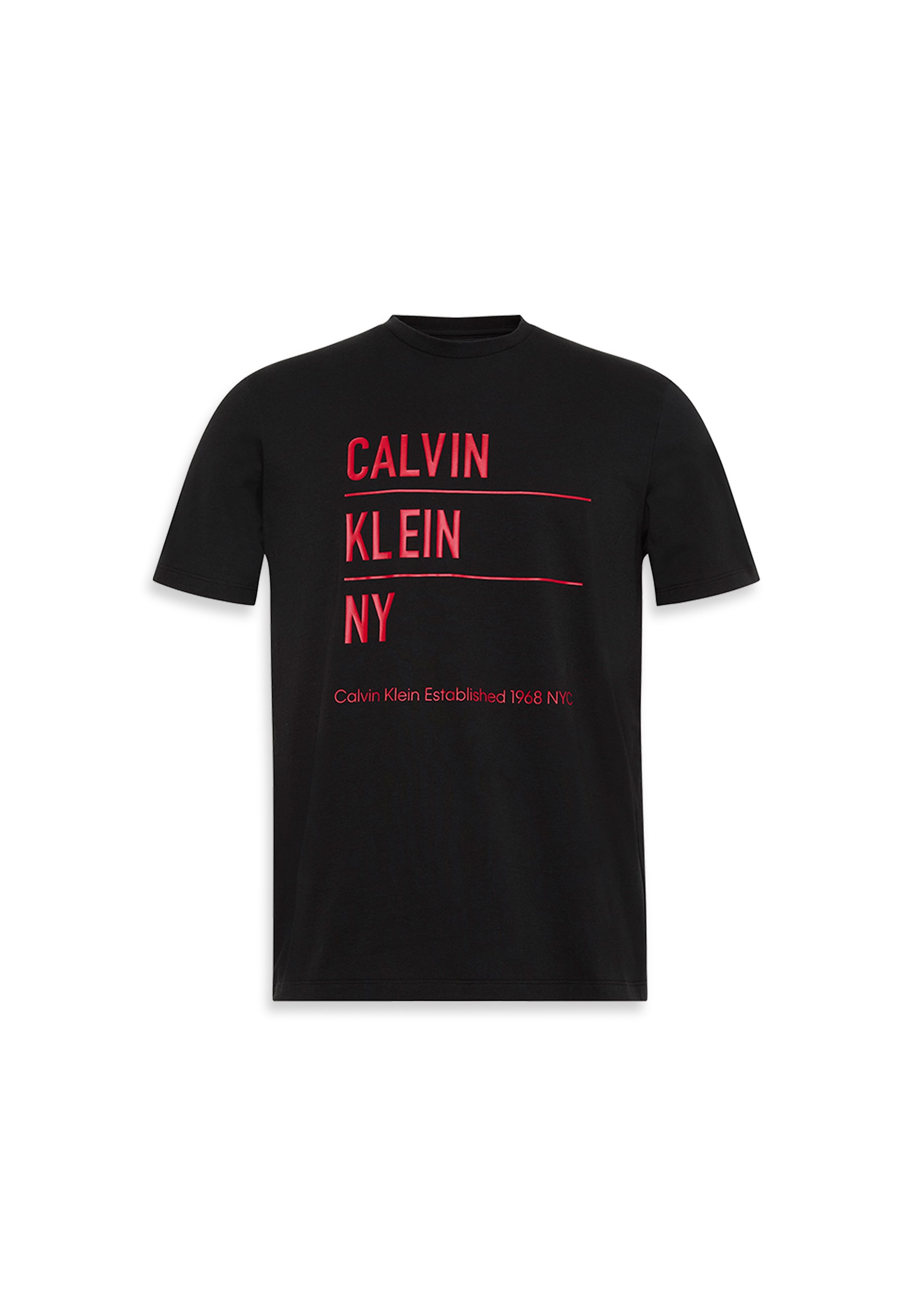 Calvin Klein Jeans T-Shirt »SS 30S EU CALVIN KLEIN NY GRAPHI«, Mit Rundhalsausschnitt, regular fit