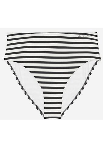 Marc O'Polo Highwaist-Bikini-Hose, (1 St.), im Streifenloo kaufen