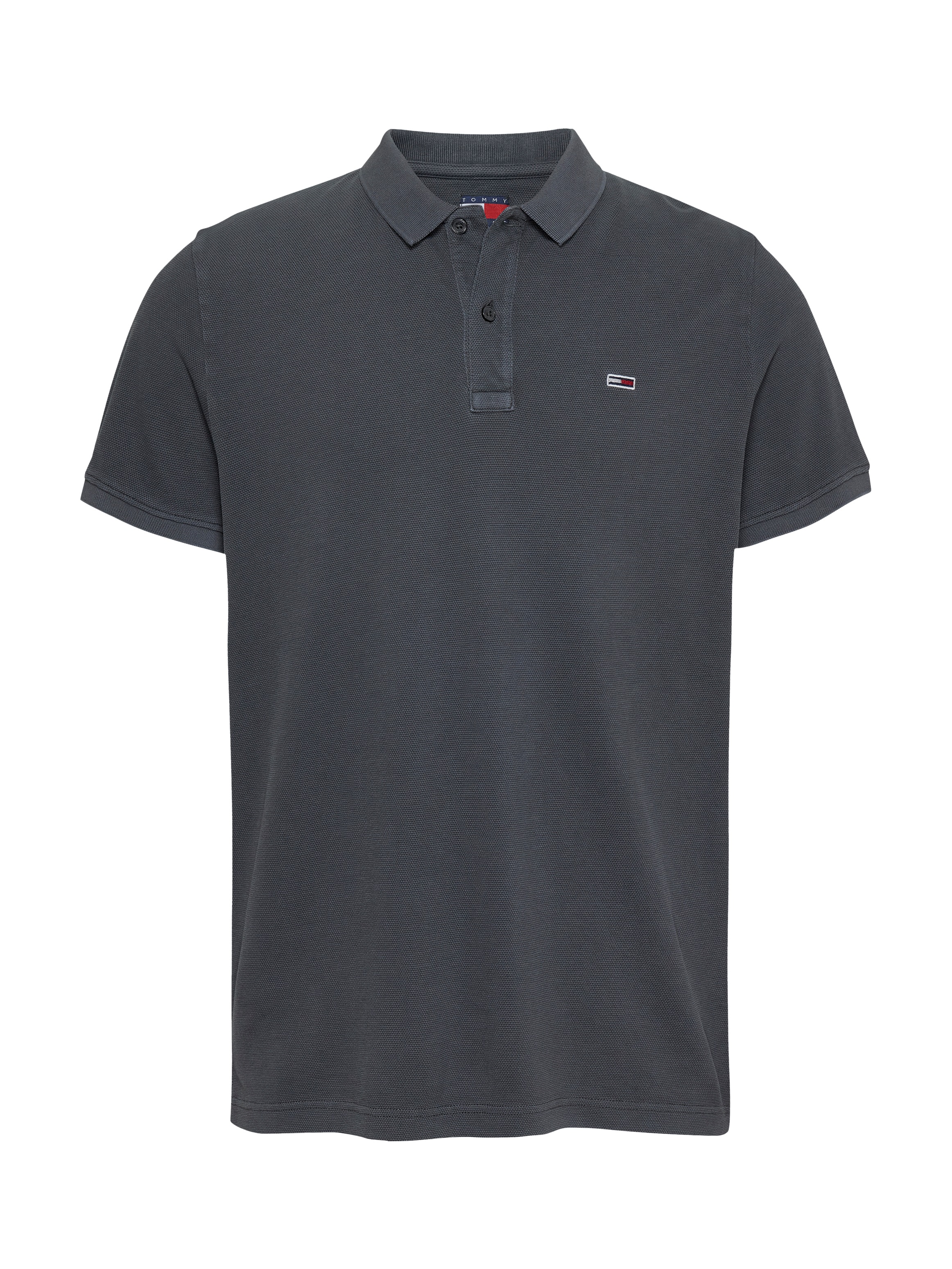 Tommy Jeans Poloshirt »TJM SLIM ESSENTIAL GD POLO SS«, mit Logostickerei