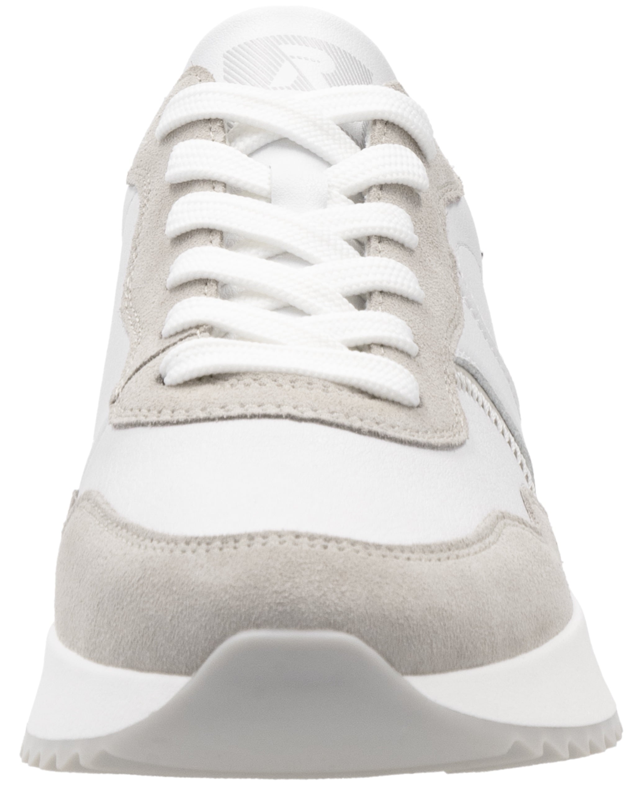 RIEKER Sport Keilsneaker, Schnürschuh, Halbschuh, Freizeitschuh mit Kontrastdetails