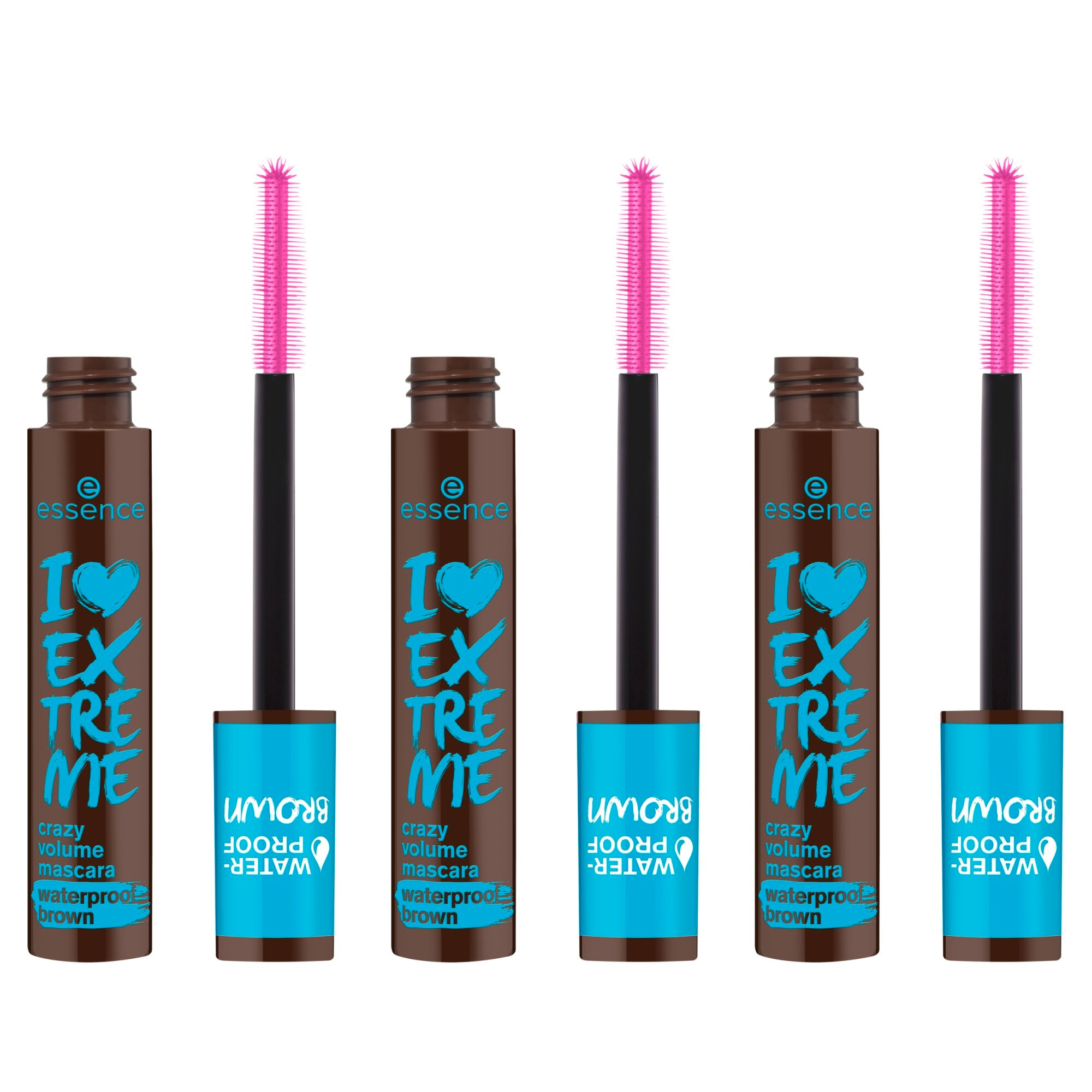 Essence Mascara »I LOVE EXTREME crazy volume mascara waterproof brown«