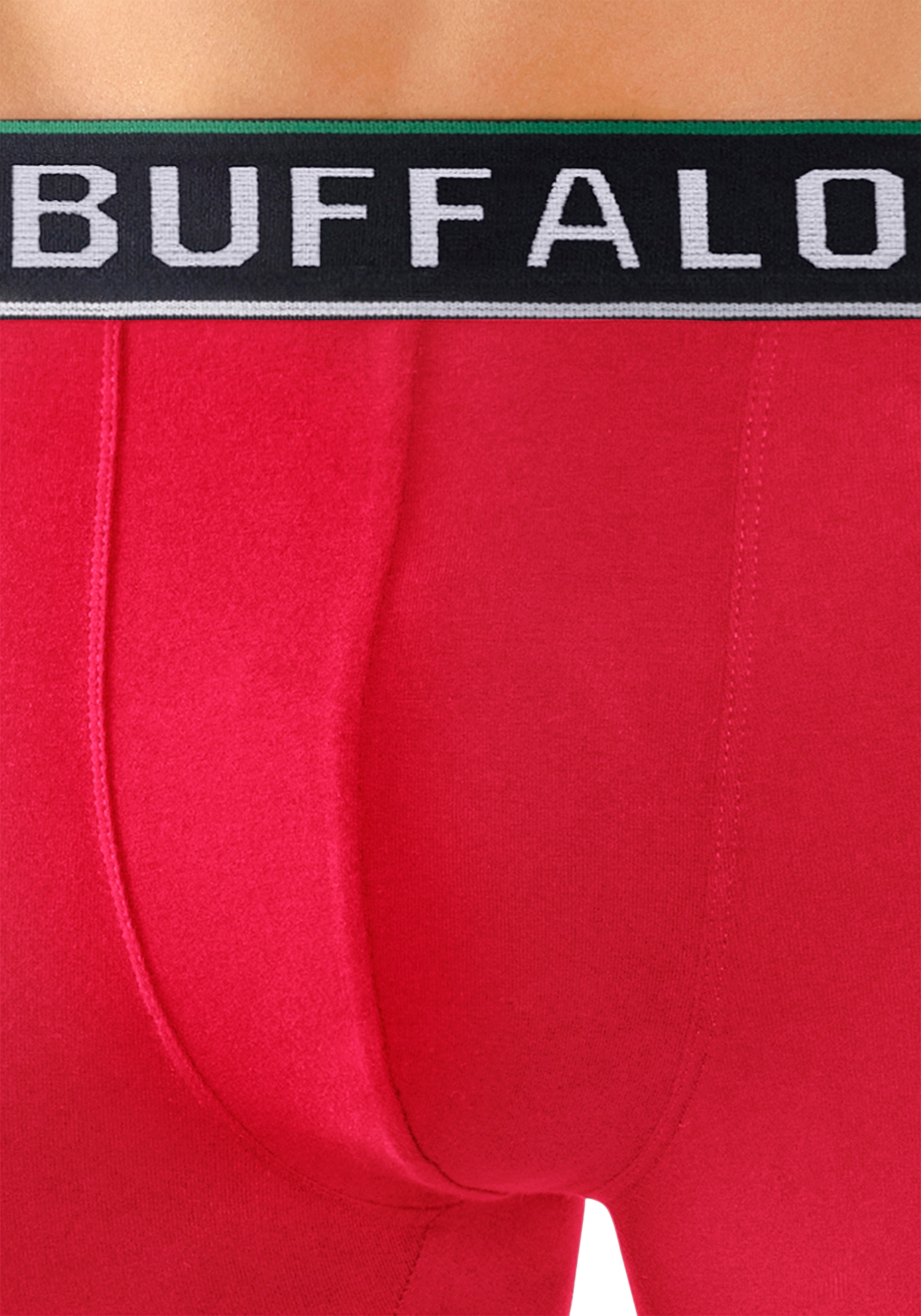 Buffalo Boxer »Boxershorts für Herren«, (Packung, 3 St.), aus Baumwoll-Mix