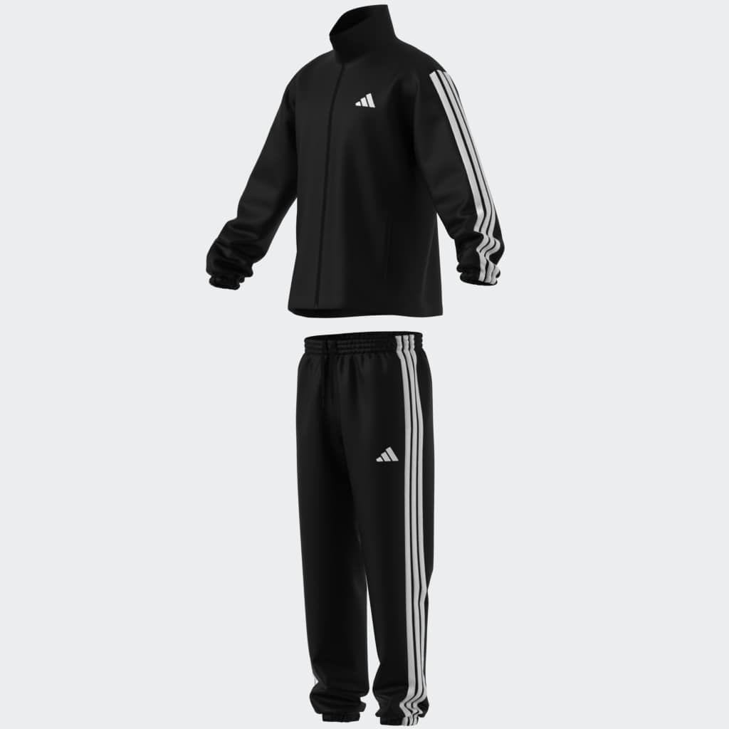 adidas Sportswear Trainingsanzug »3-STREIFEN WOVEN« 2 Stk. zweiteiliges Set, aus Polyester, mit durchgehendem Reißverschluss