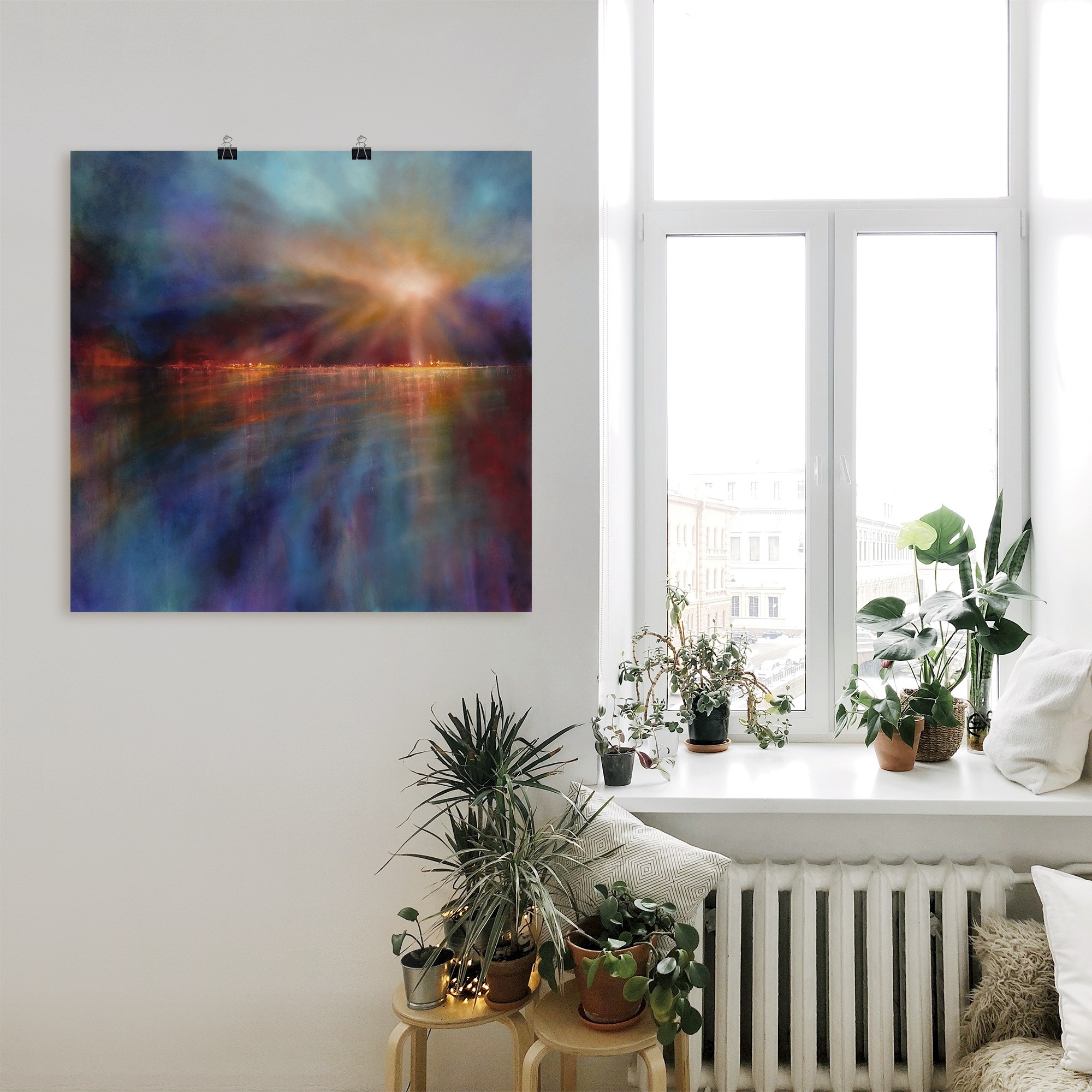 Artland Wandbild »Ein neuer Morgen«, Gewässer, (1 St.), als Leinwandbild, Poster in verschied. Größen