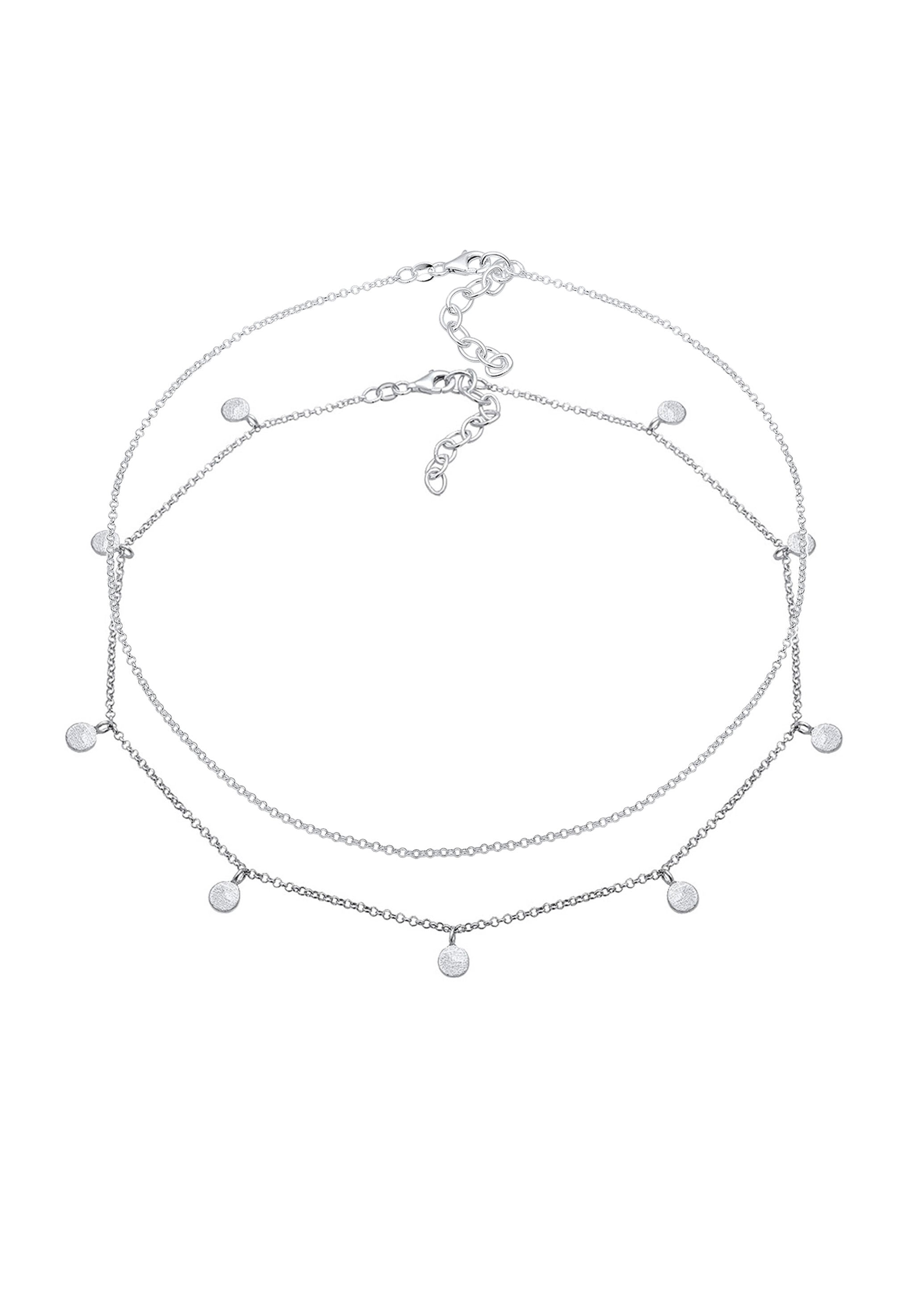 Elli Ketten-Set »Halskette Halsketten Set 925 Sterling Silber«