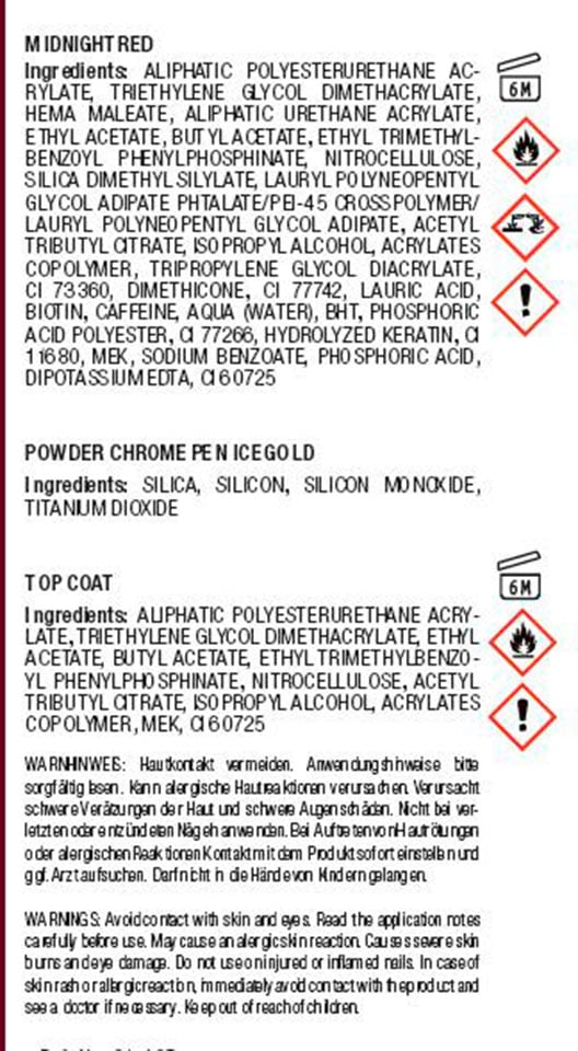 alessandro international UV-Nagellack »STRIPLAC PEEL OR SOAK ICEGOLD CRUSH  ON CHROME«, (Set, 3 tlg.) im OTTO Online Shop