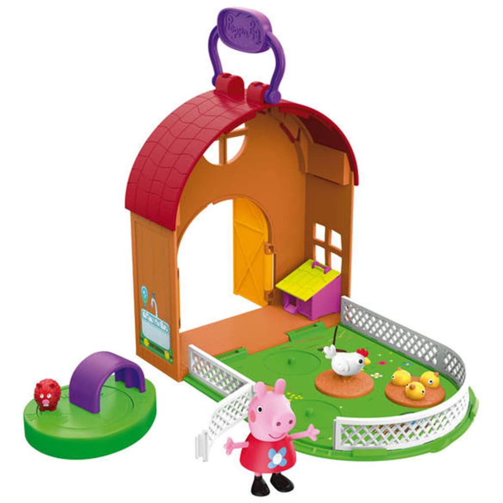 Hasbro Spielwelt »Peppa Pig, Besuch im Streichelzoo«