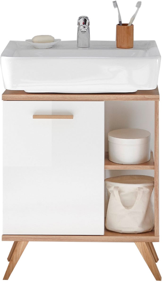 Saphir Badmöbel-Set »4-teilig, mit Soft-Close Türen« 4 Stk. tlg.
