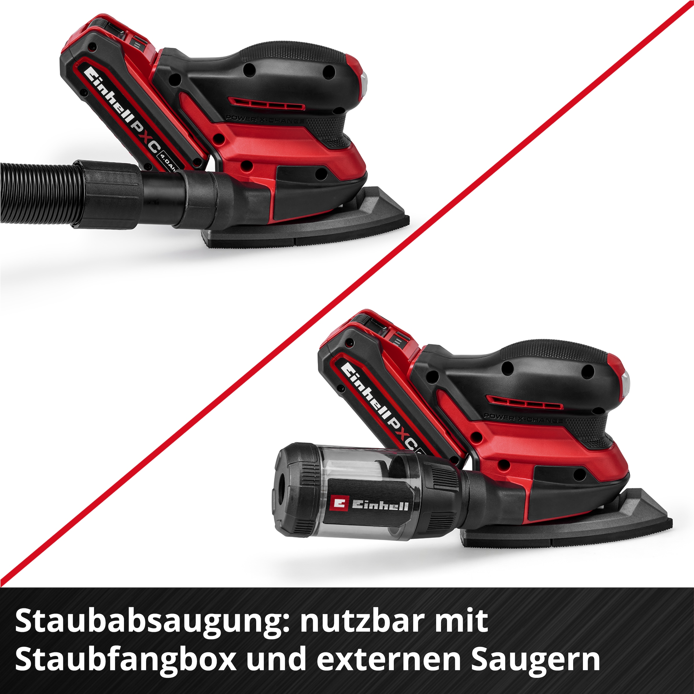 Einhell Akku-Multischleifer »TE-OS 18/150-2 Li - Solo« ohne Akku und Ladegerät