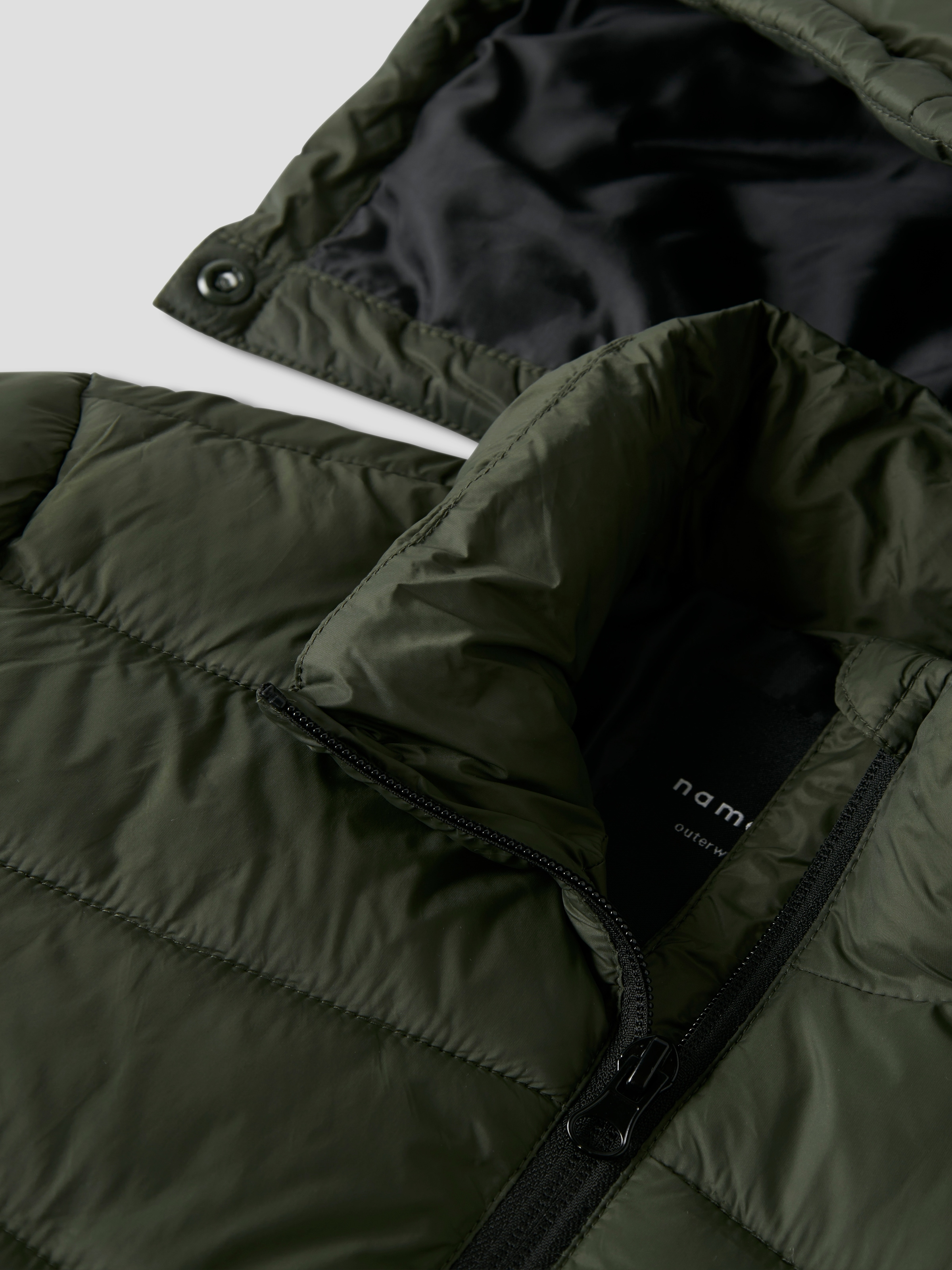Name It Steppjacke »NKMMARBLE JACKET PB«, mit Kapuze